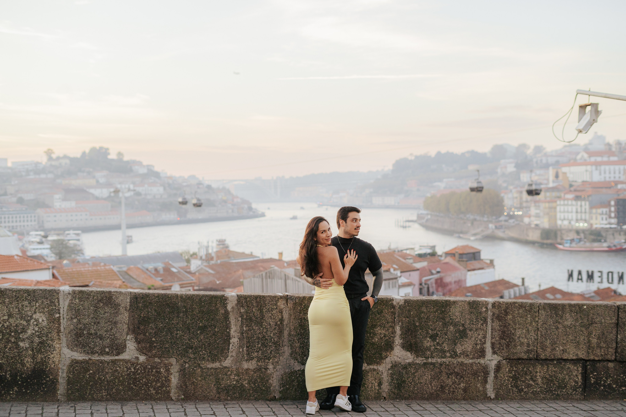 Fernando e Caroline. Davi Valente