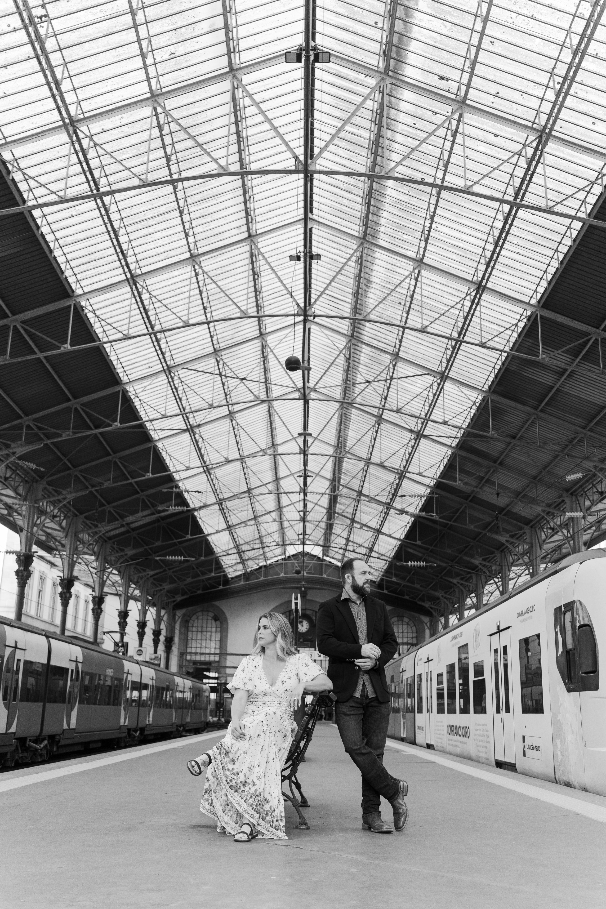 Drew & Keshia. Fotógrafo de casamentos e ensaios para casais em Porto