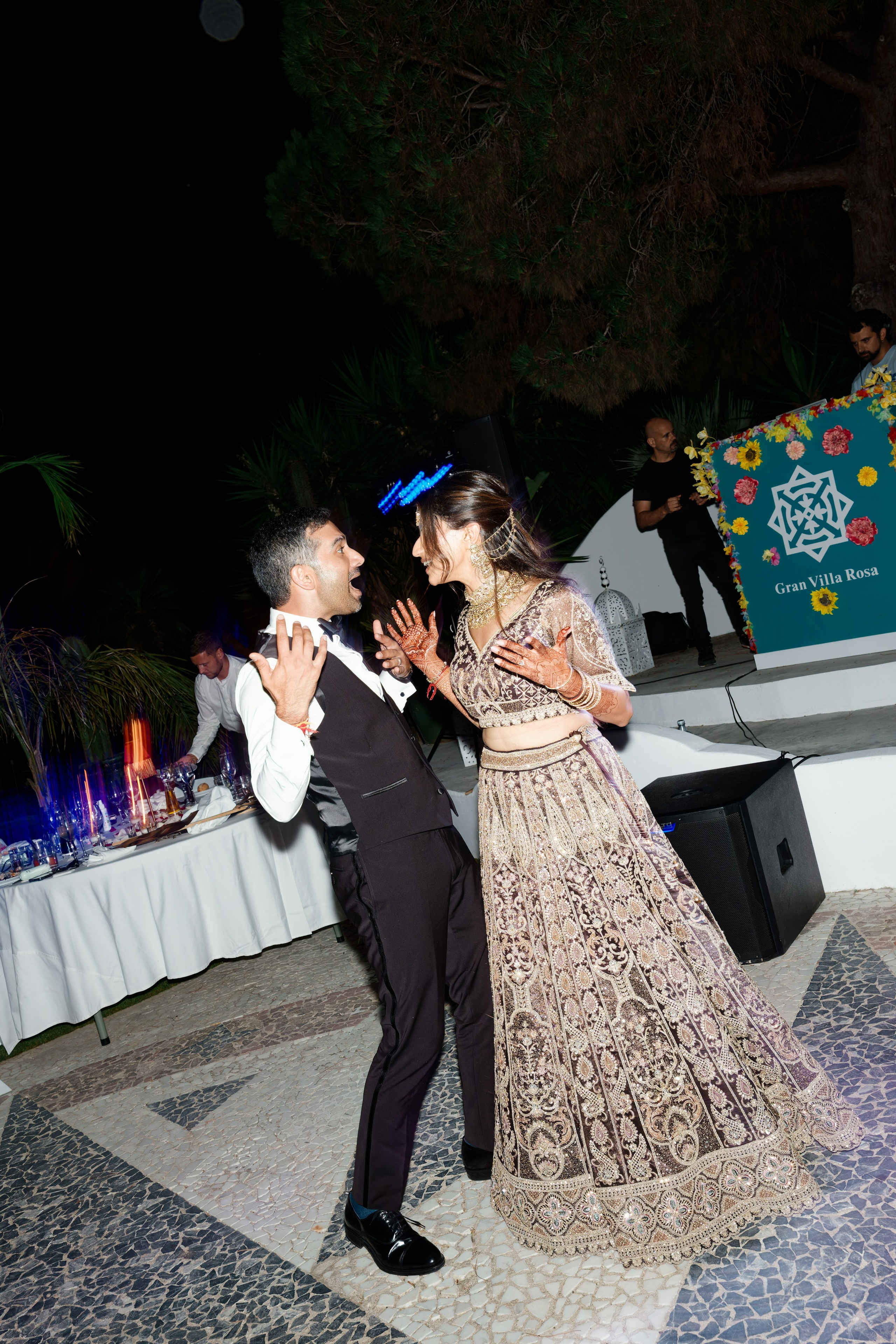 Indian wedding at Gran Villa Rosa, Barcelona