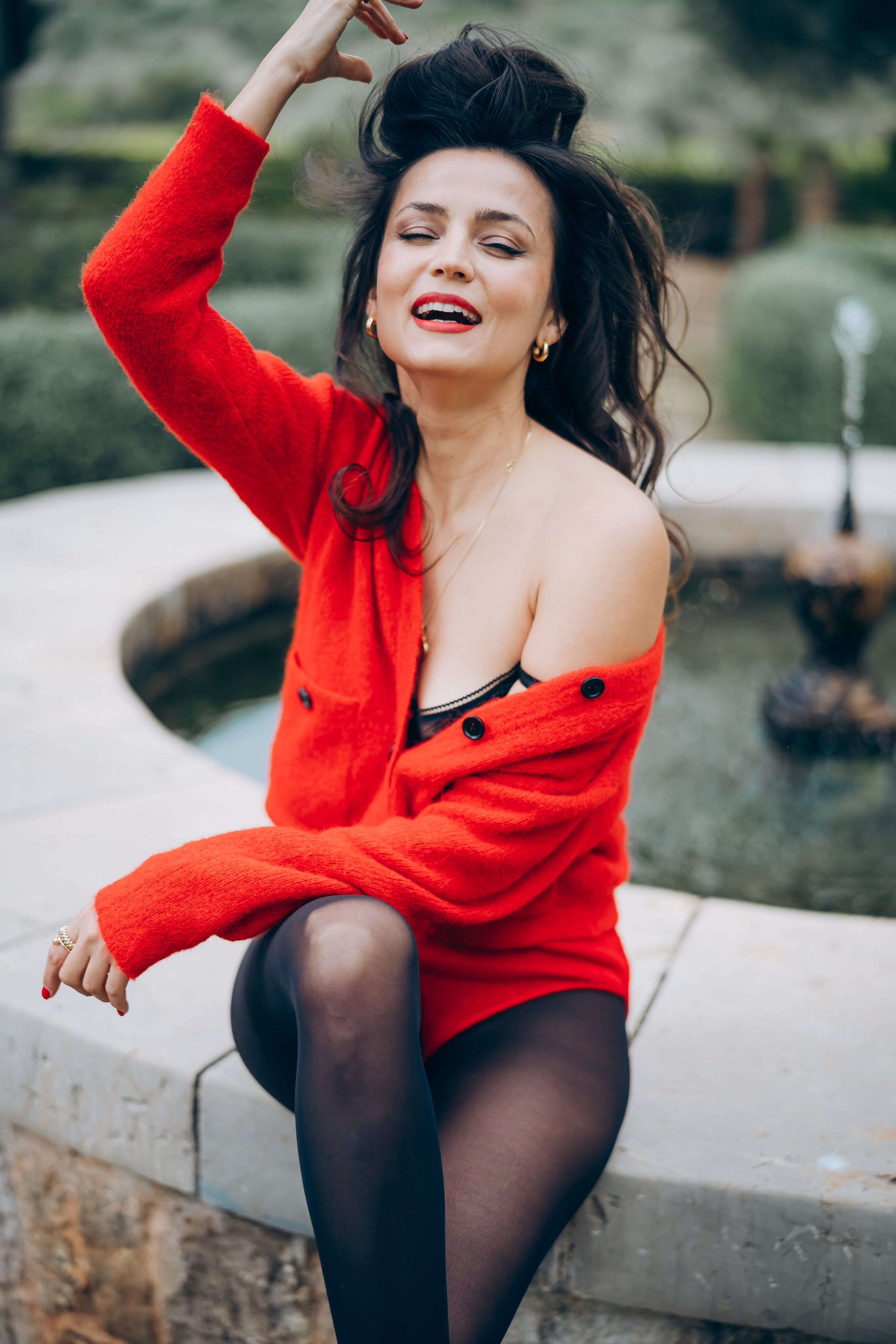 Lady in red. Fotógrafo en Palma de Mallorca