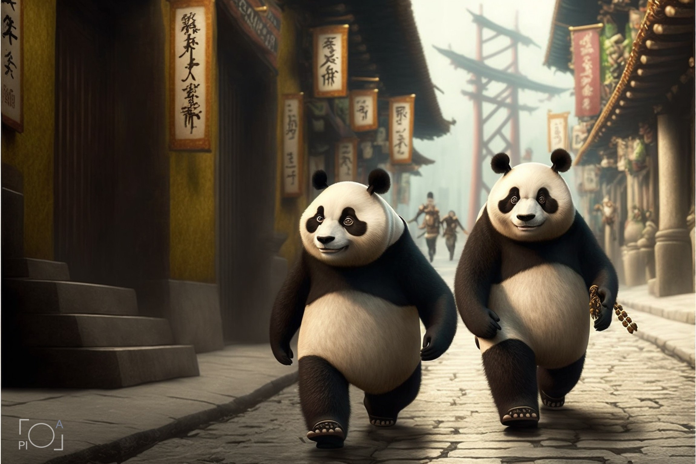 The history of pandas. Photographer in Shanghai — Lola Pidluskaya