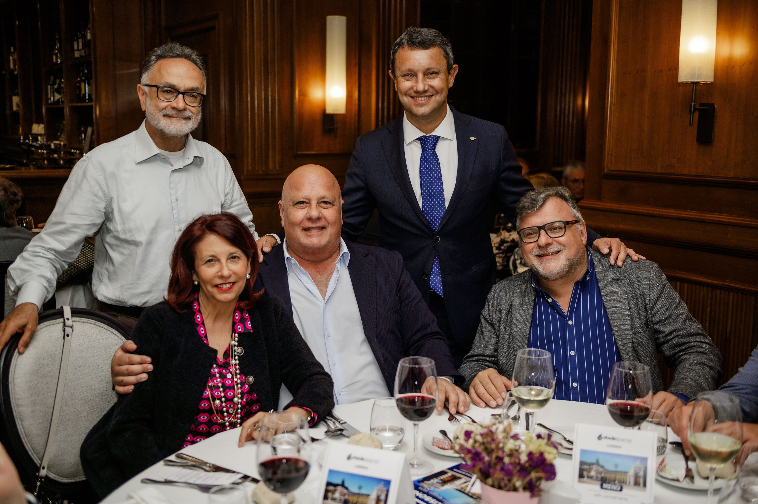 Corporate party at the restaurant — Pharma. Ваш фотограф в Лиссабоне — Анна Белова