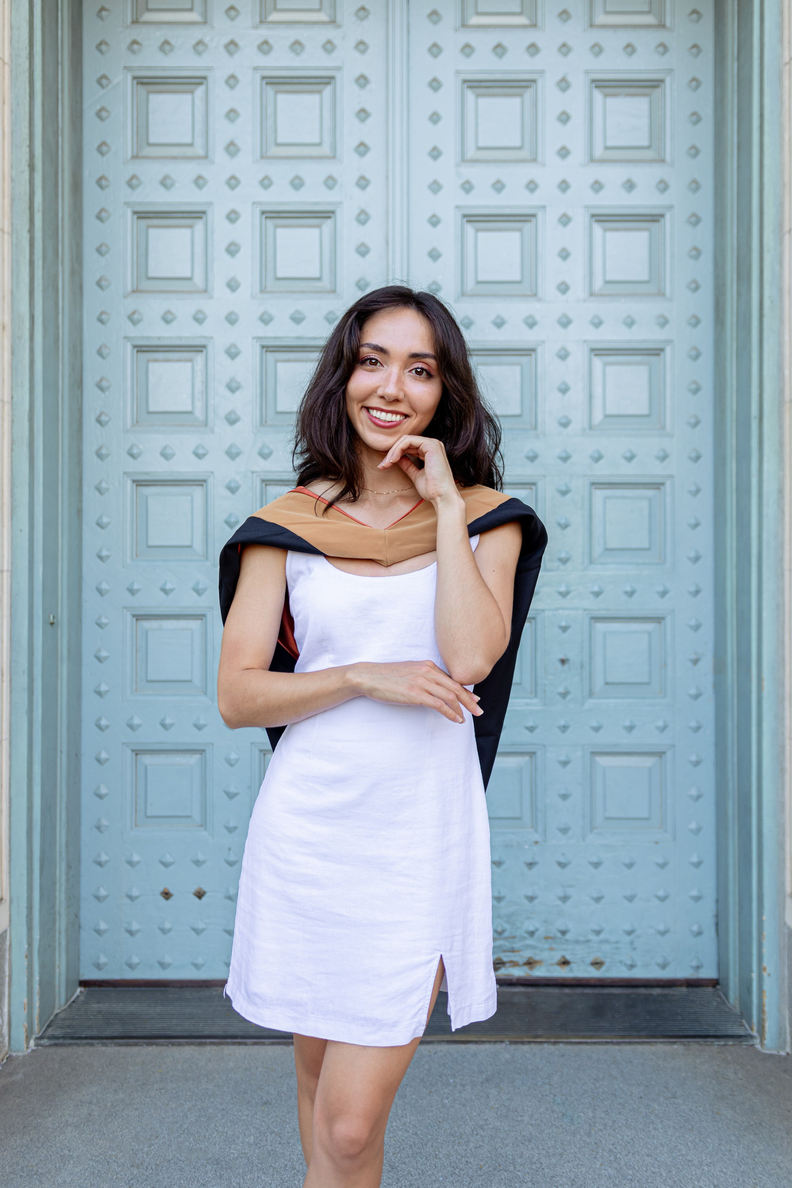 Saskia’s senior photoshoot at the University of Texas Austin
