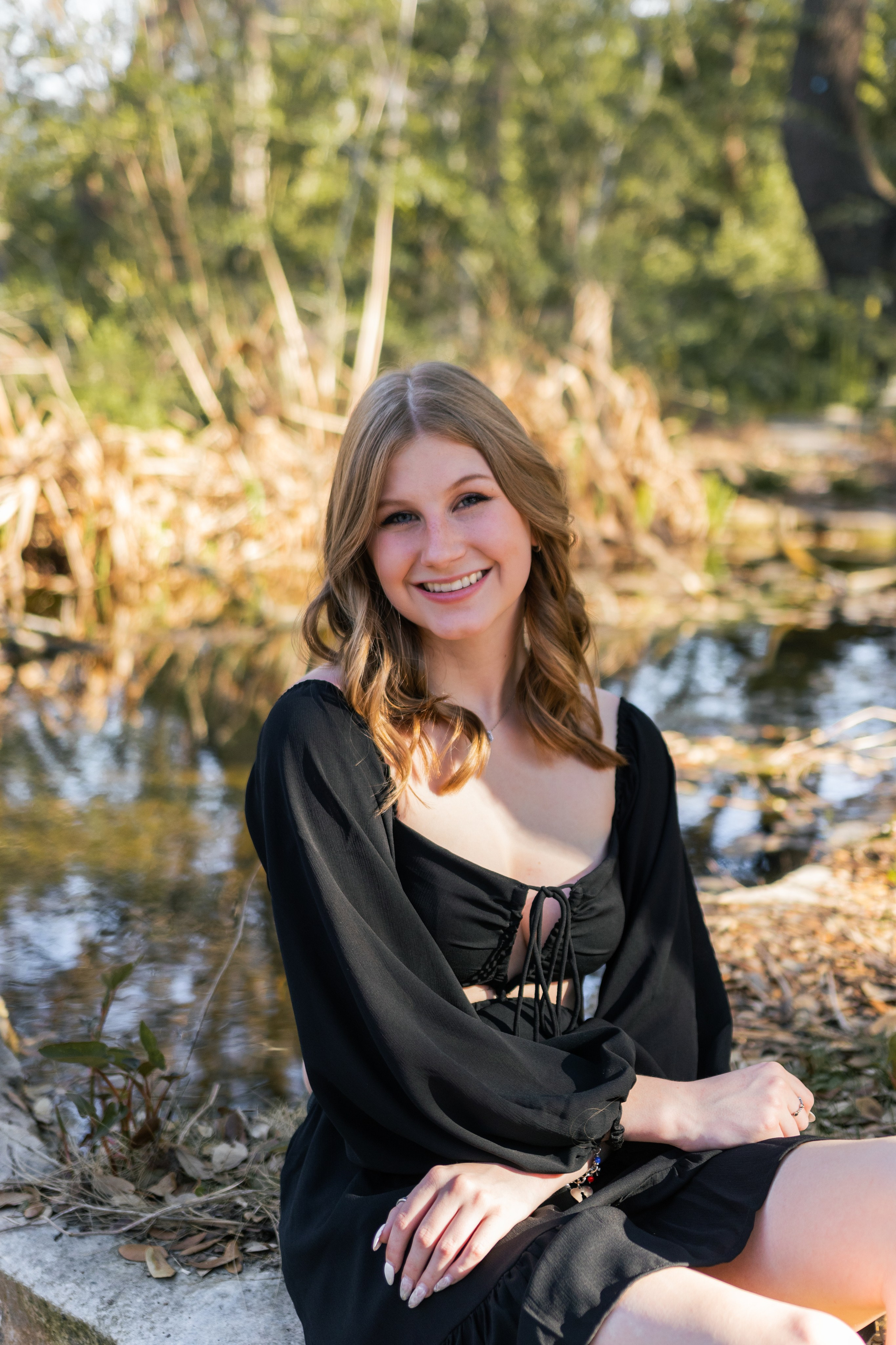 Raleigh’s graduation photoshoot at the Zilker Botanical Gardens