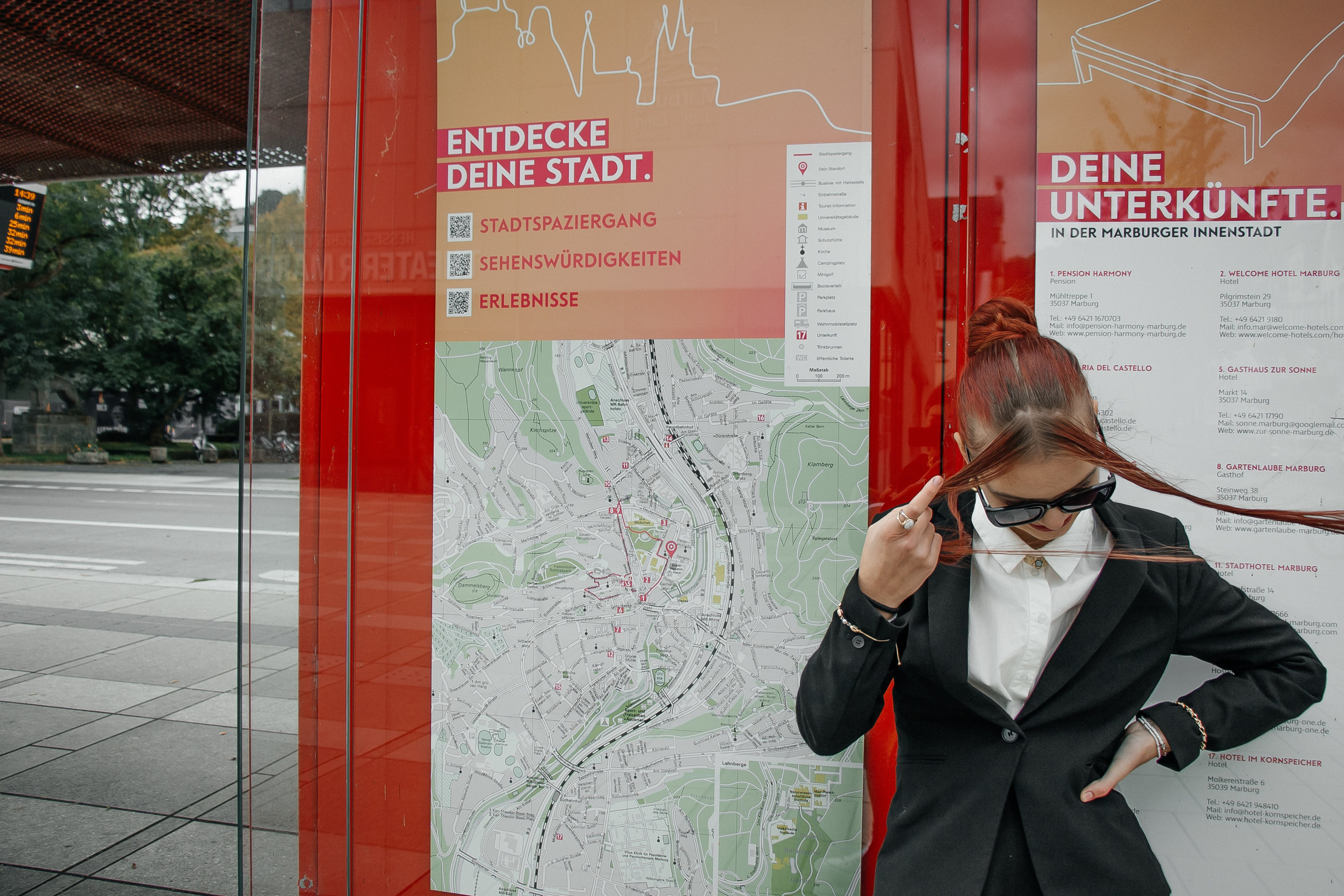 Red girl. PHOTOgrapher Germany MARBURG