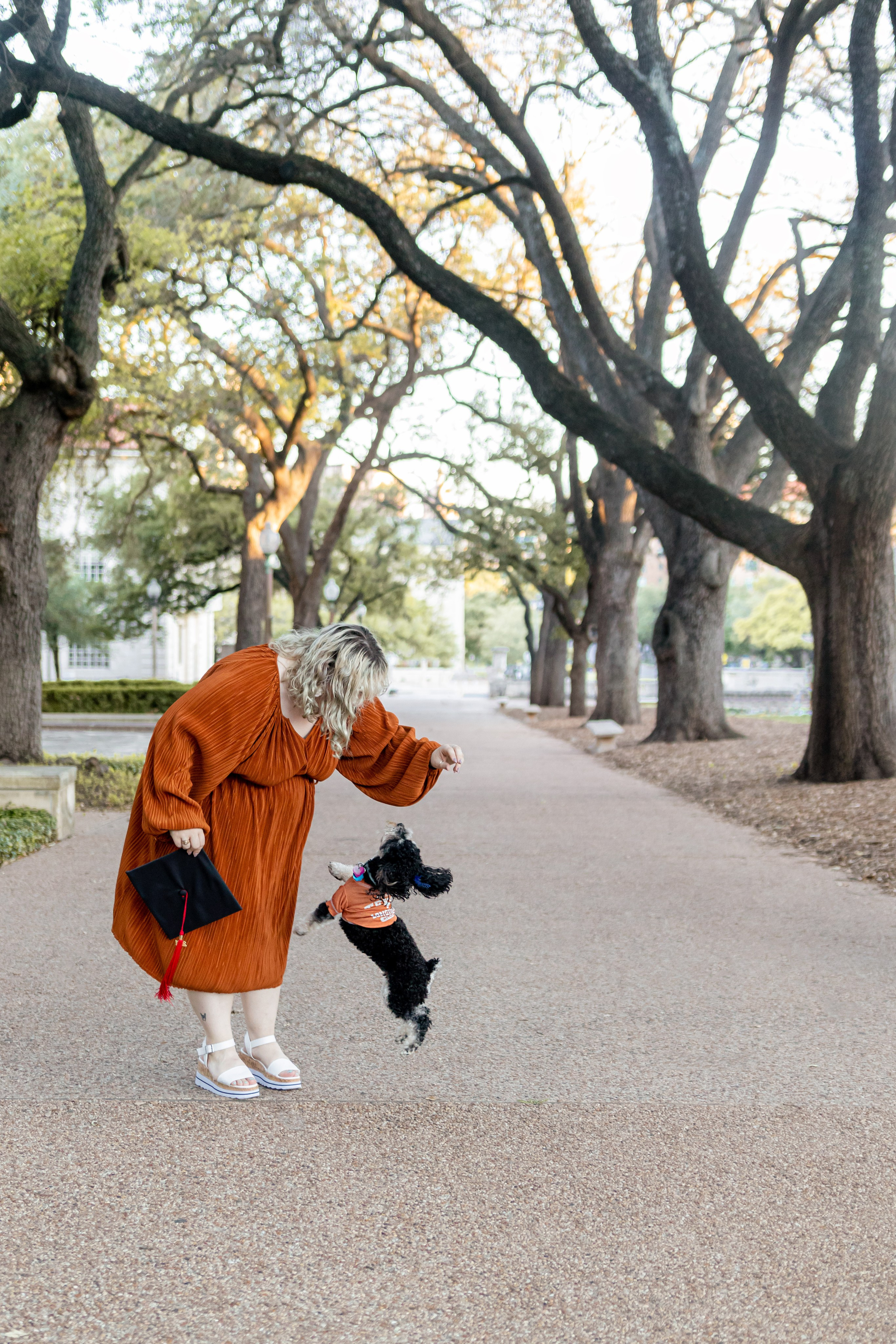 Sarah's senior photoshoot at the University of Texas Austin