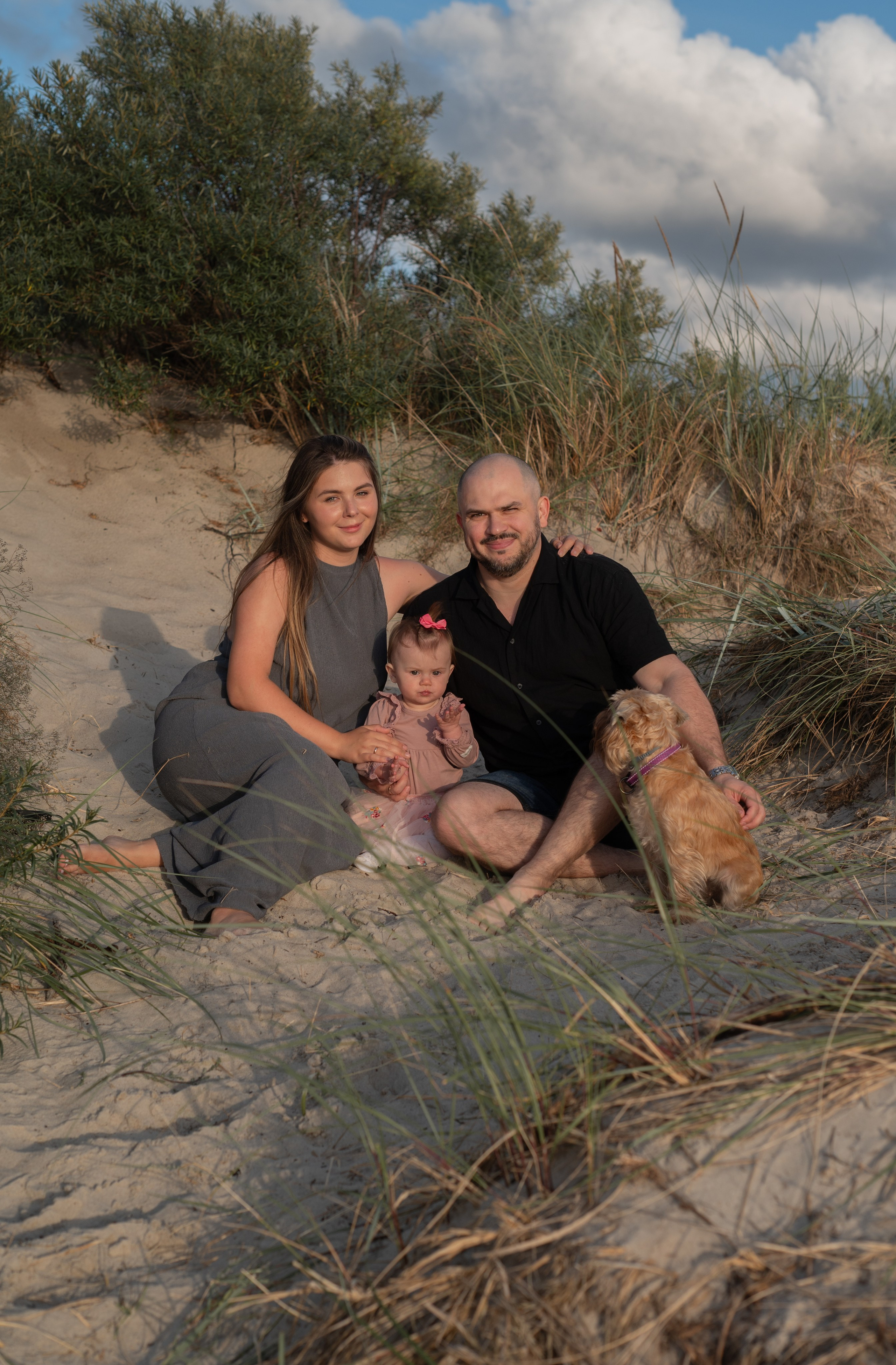 Семейная фотосессия море Калининград Зеленоградск. Фотограф в Калининграде Анна Пошкус