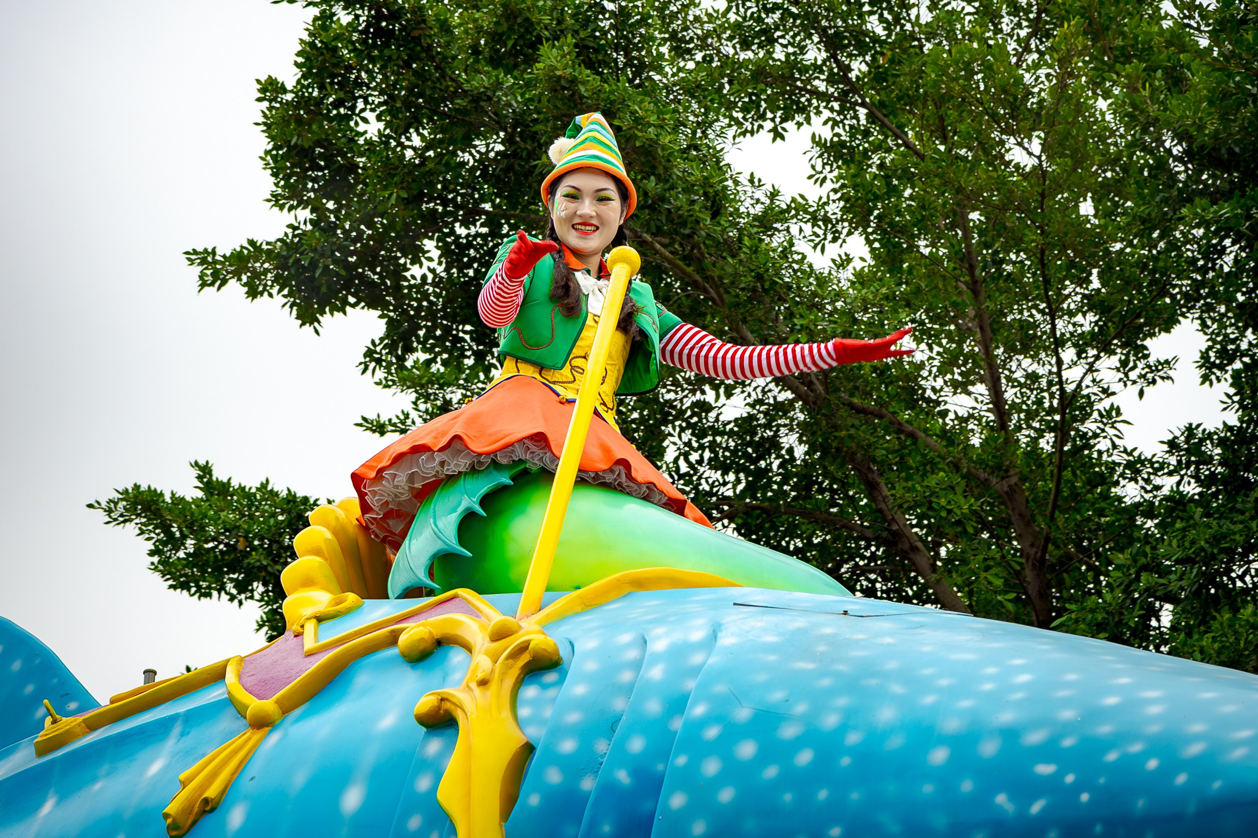 Дневной парад новогодняя версия