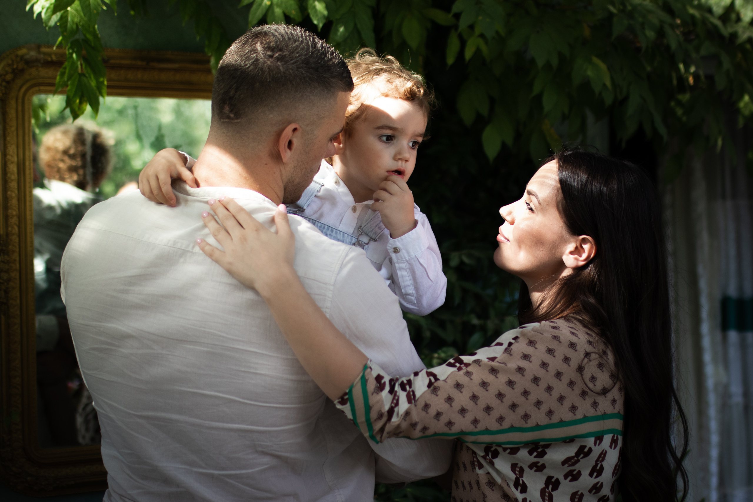 porodična fotografija na dan rođendana