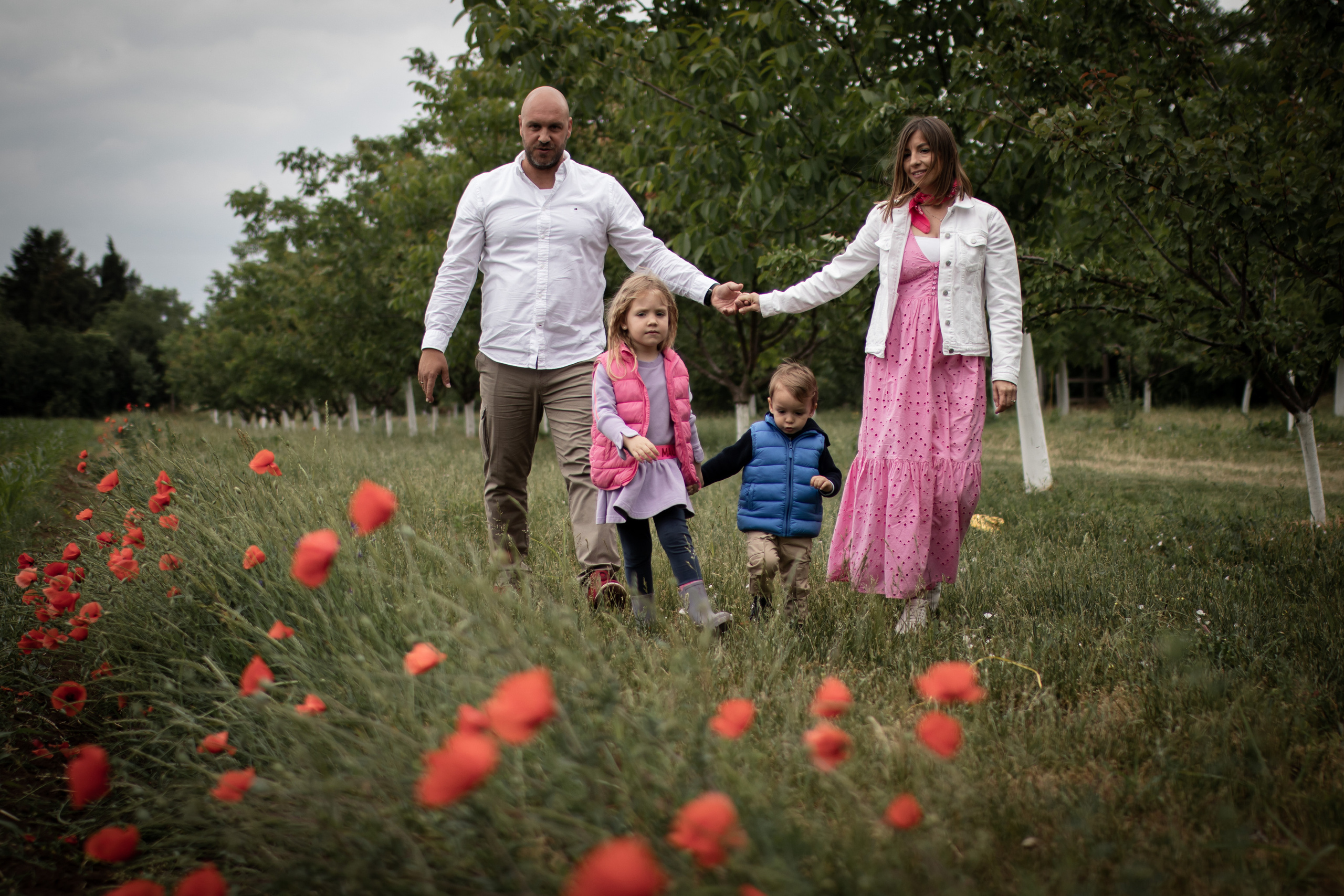 fotografisanje porodice u prirodi