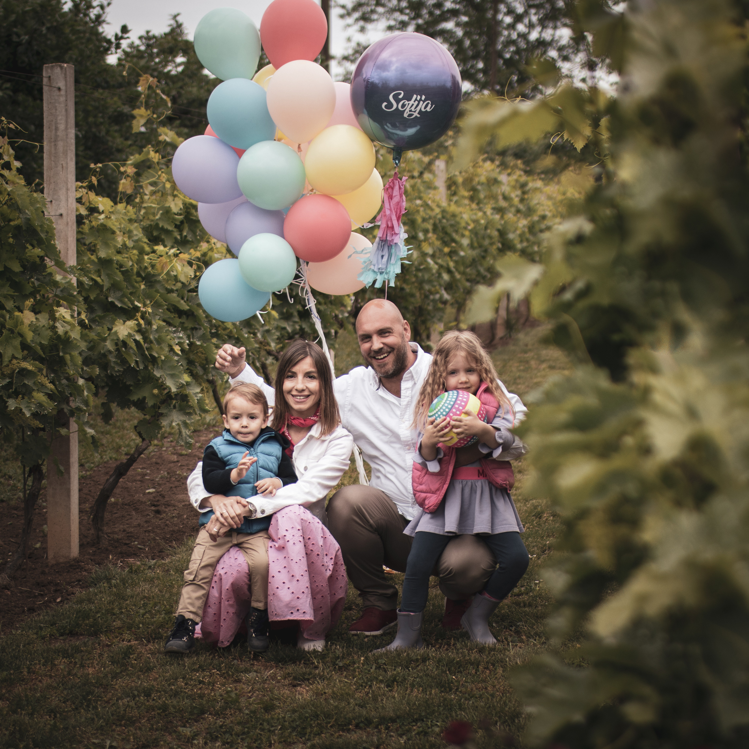 porodična fotografija rođendana