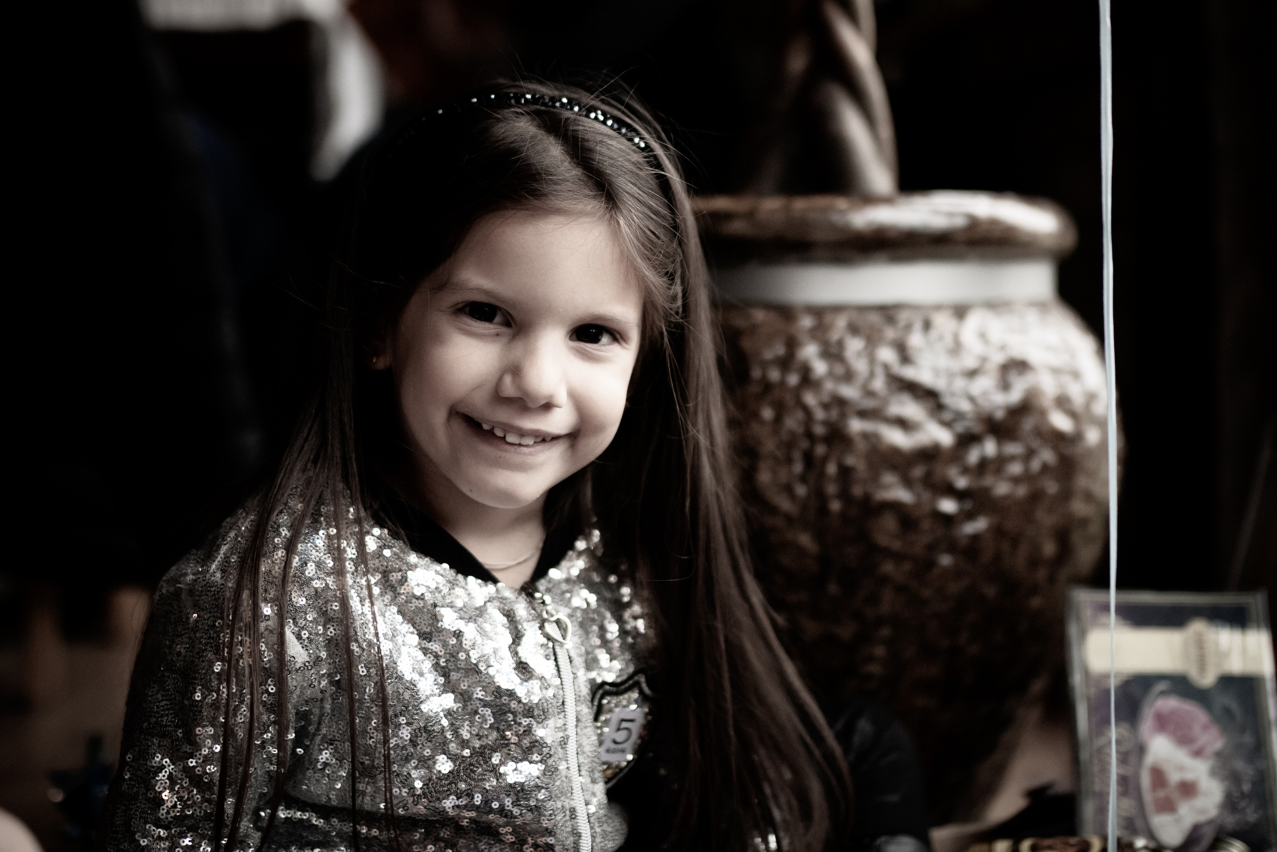 fotografisanje osmeha devojčice