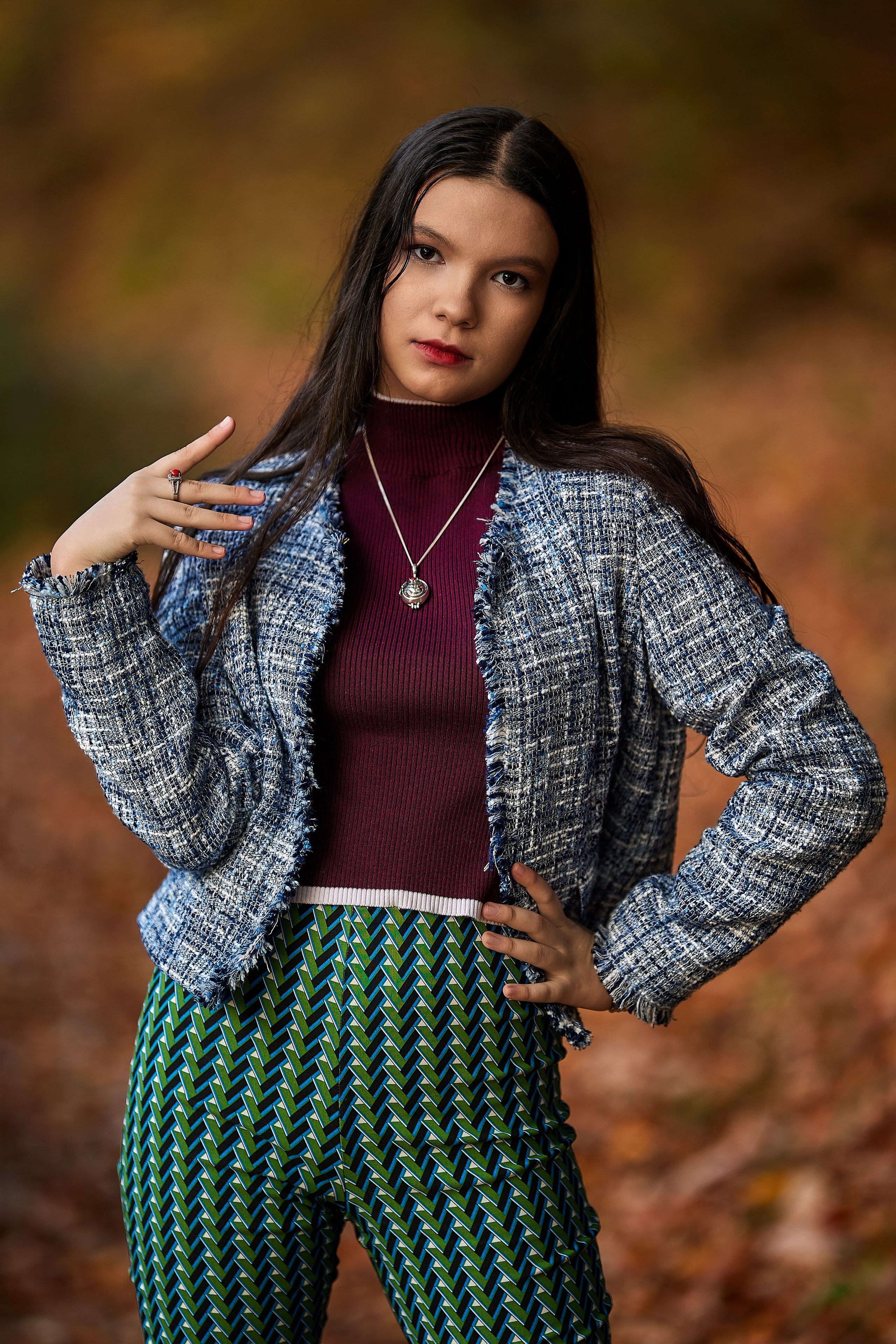 Sesiune foto portret — Vanessa. Pagina principală