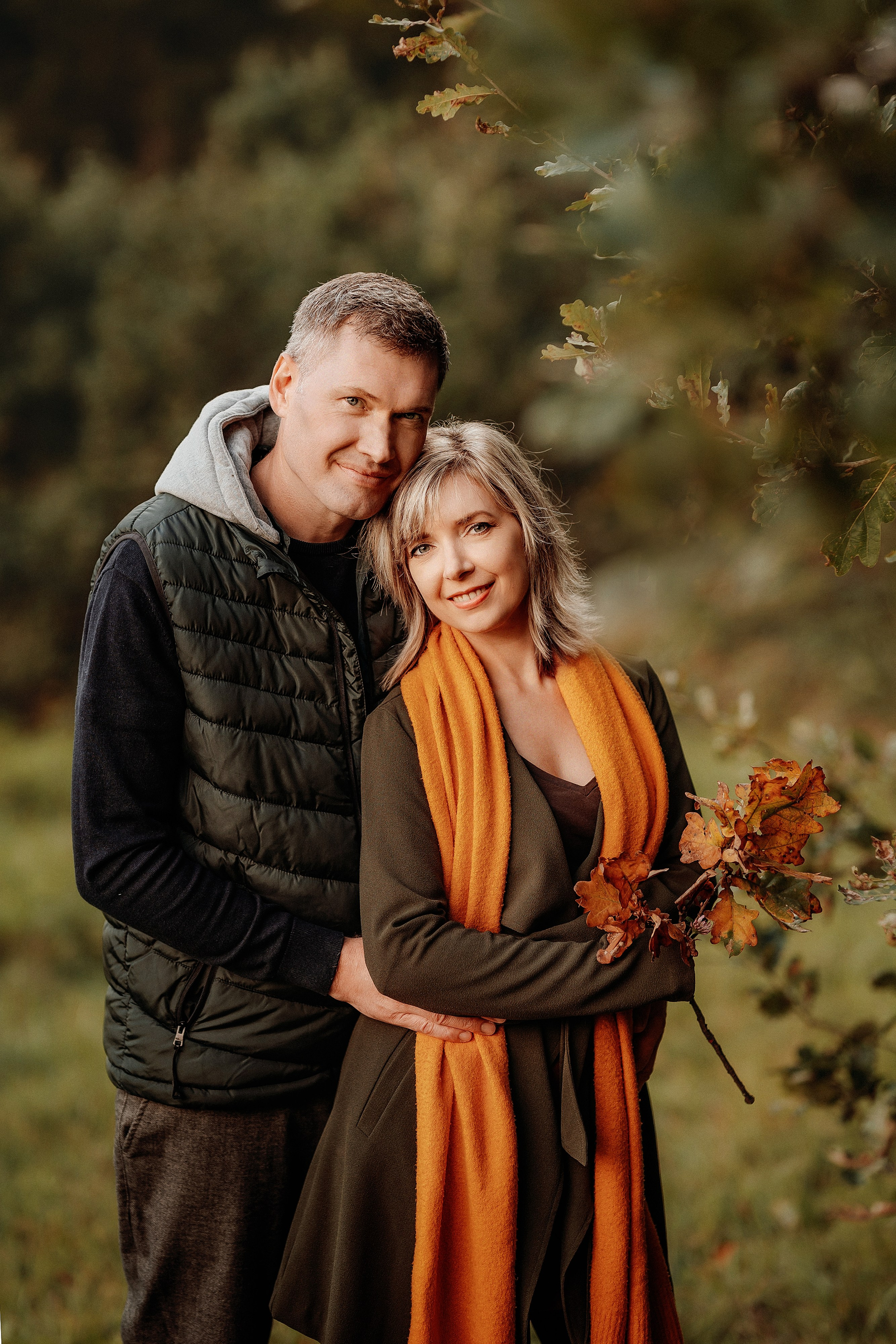 Familienausflug im Herbstwald. Portraitfotografie in Gründau Elena Ohnstedt