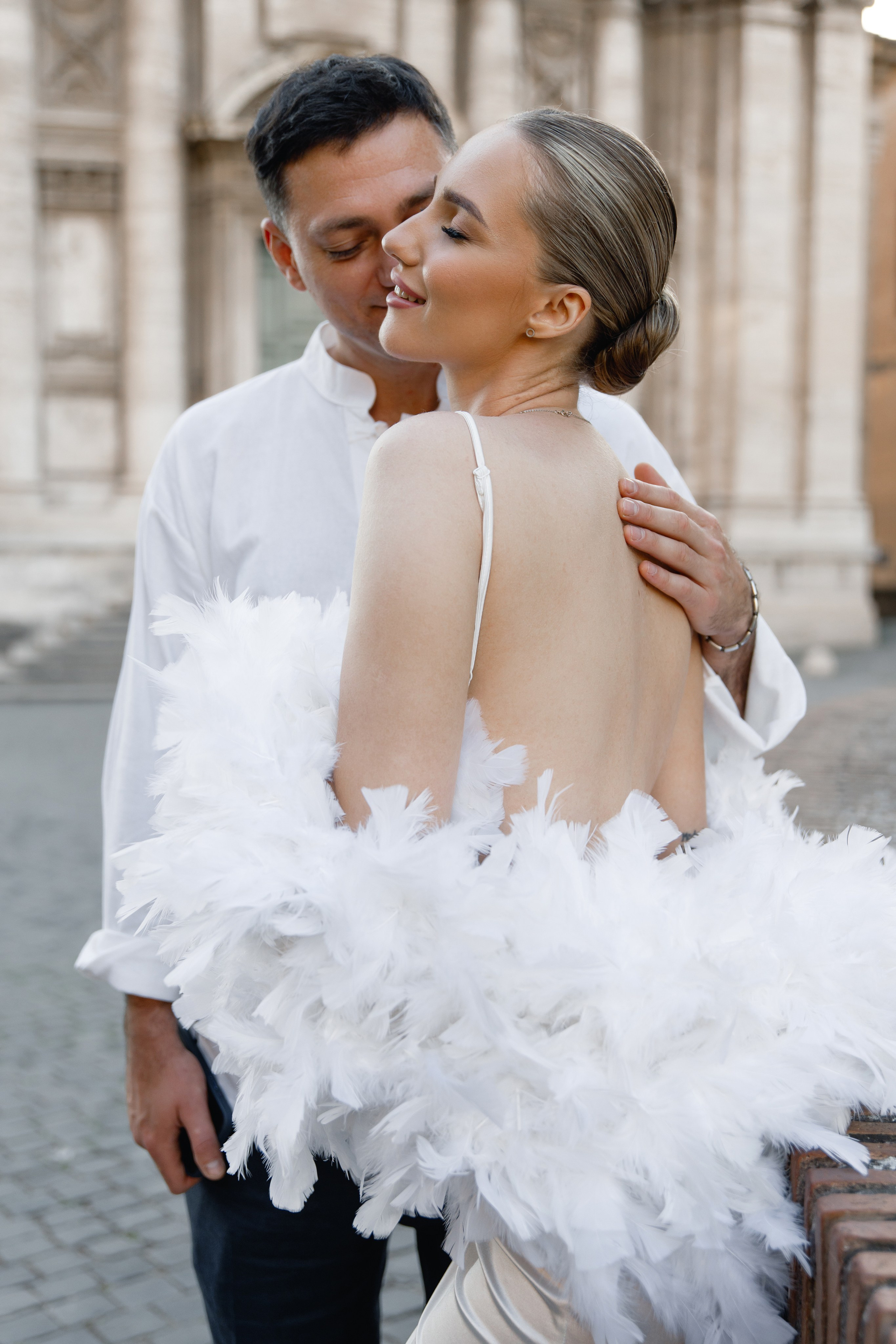 Elopement in Rome. Wedding Photographer Rome Tuscany Como Sicily Puglia Amalfy Italy- Oksana Savenchuk