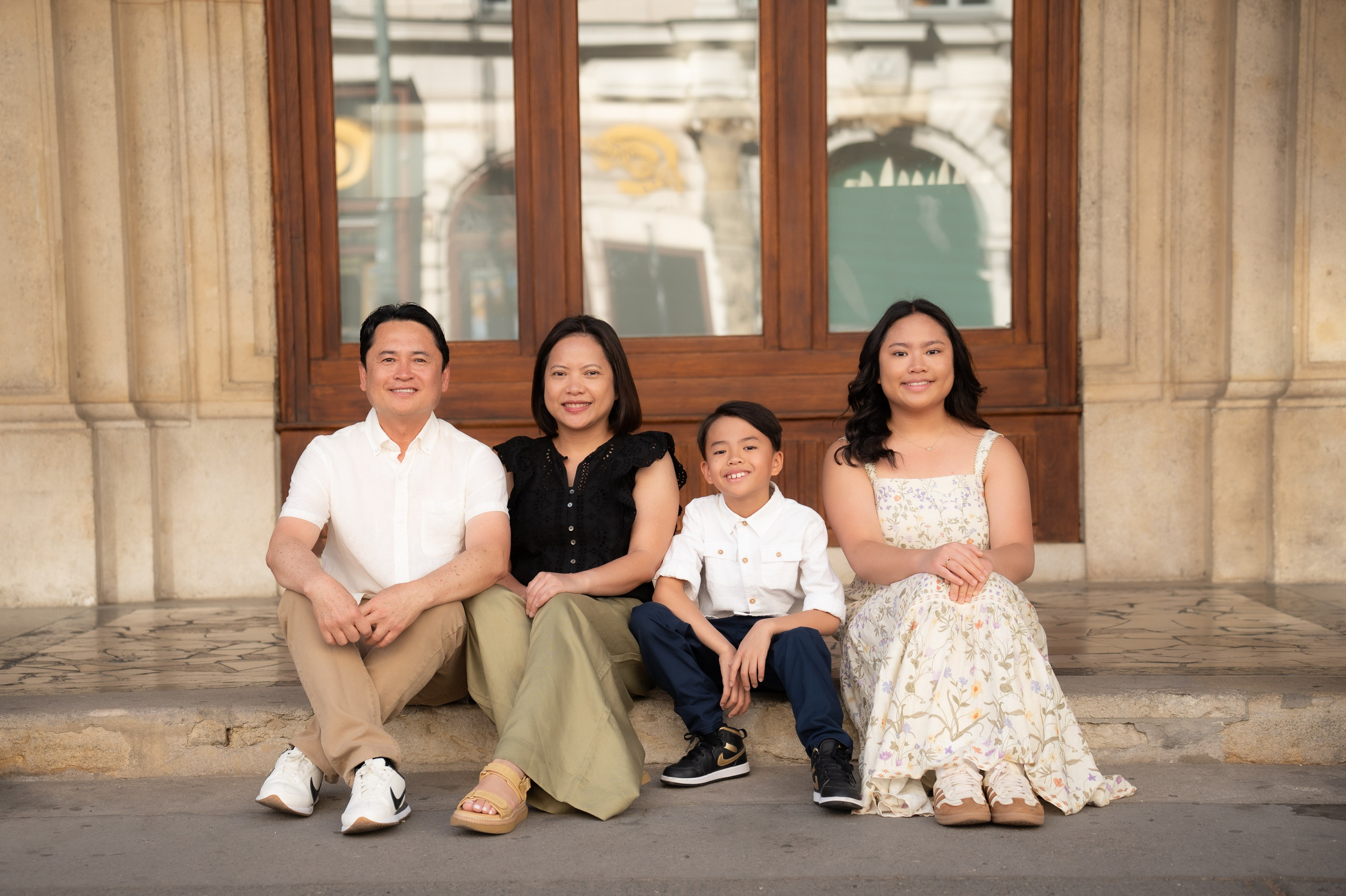 Christina & fam from USA. Photo Vienna and Bratislava