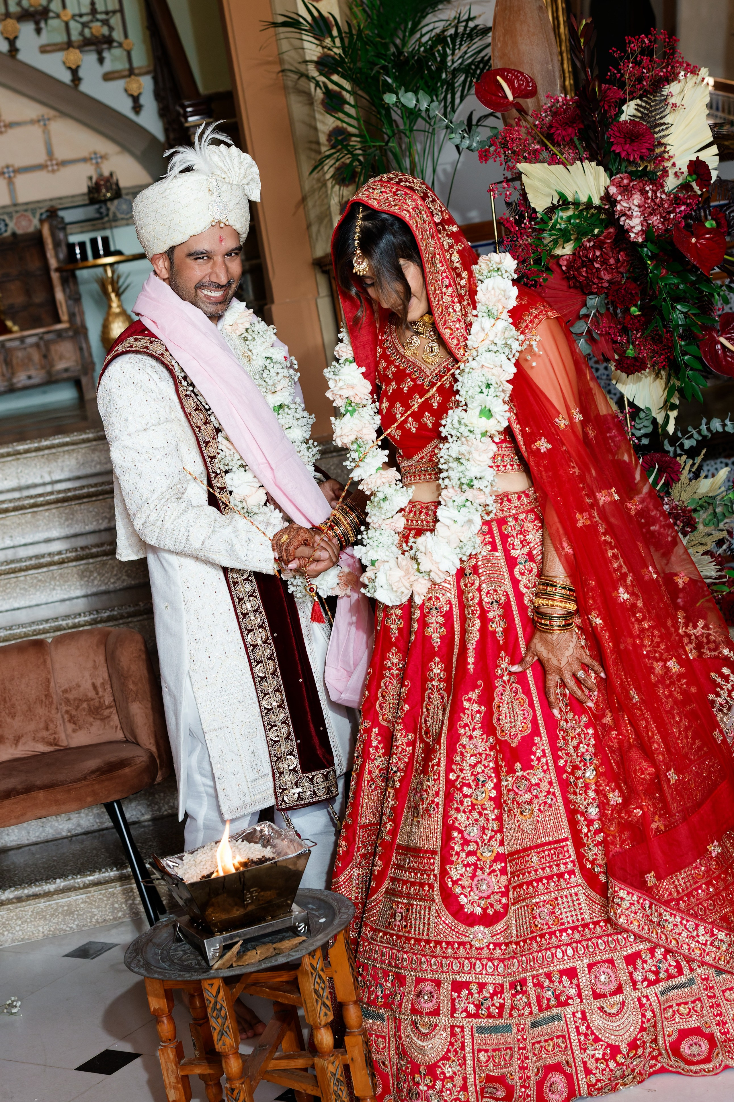 Indian wedding at Gran Villa Rosa, Barcelona