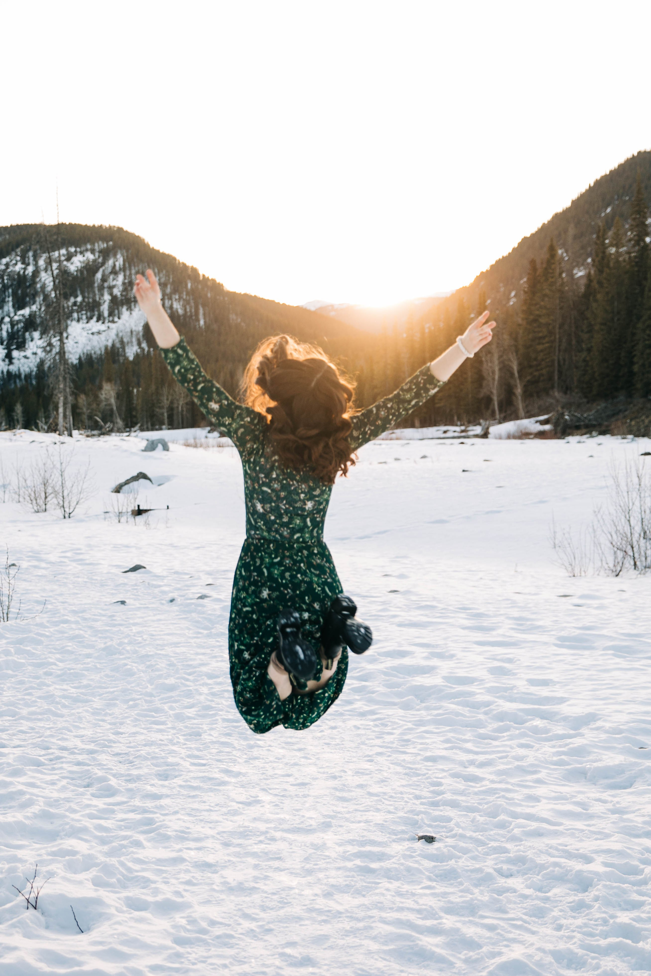 Emily Koller — Elbow Falls. Fotografía accesible en Calgary
