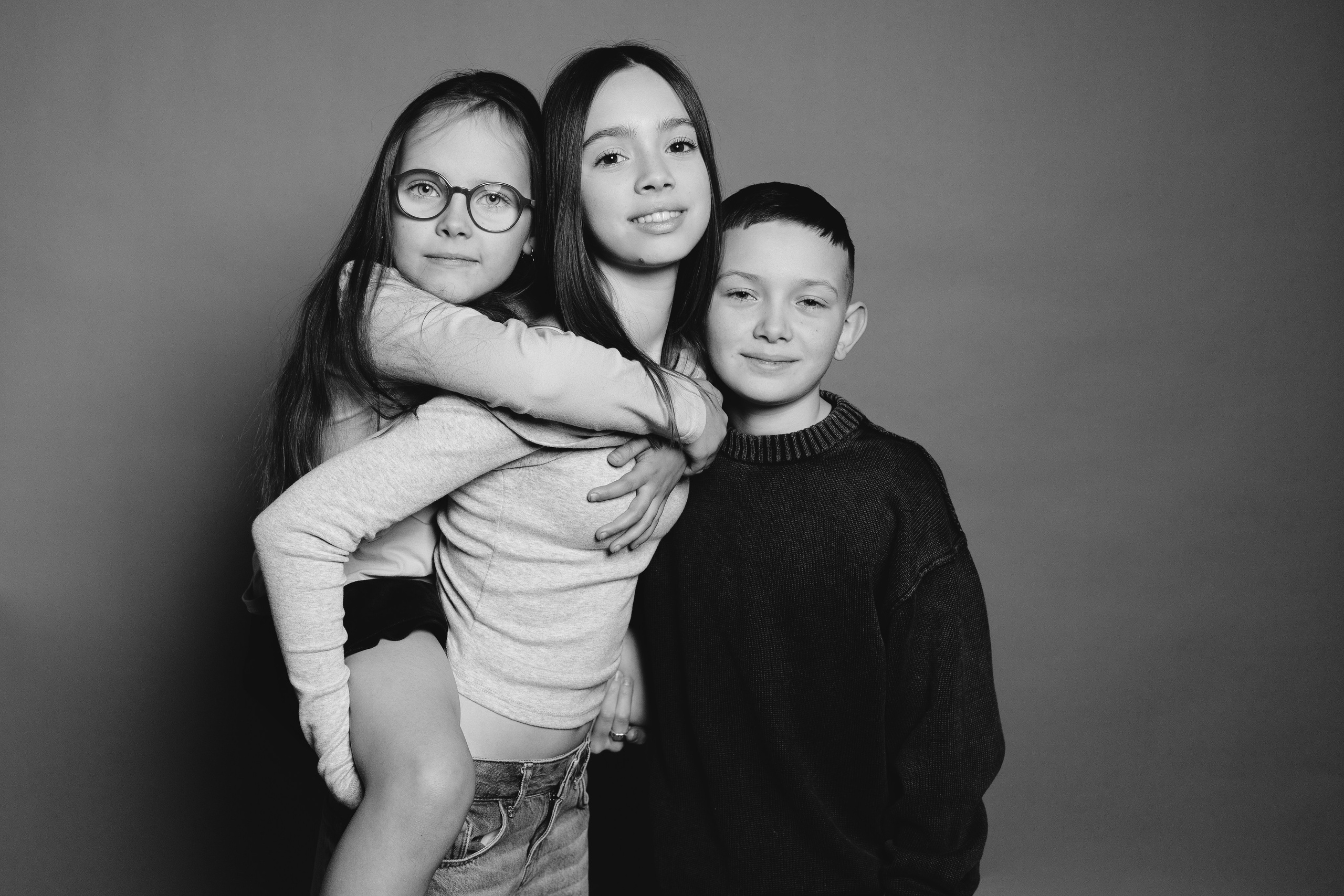 Семейная в студии: Карина и Рома. Фотограф Ксения Русецкая