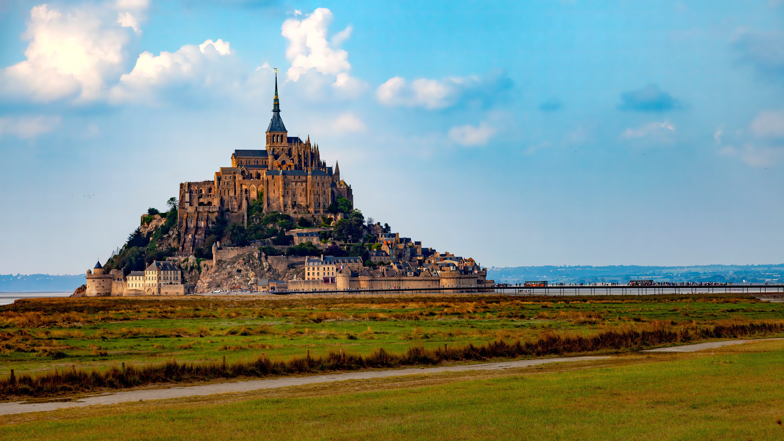 183.Abbey of Mont Saint Michel.France.20.9.2024. Путешествия в формате 360......