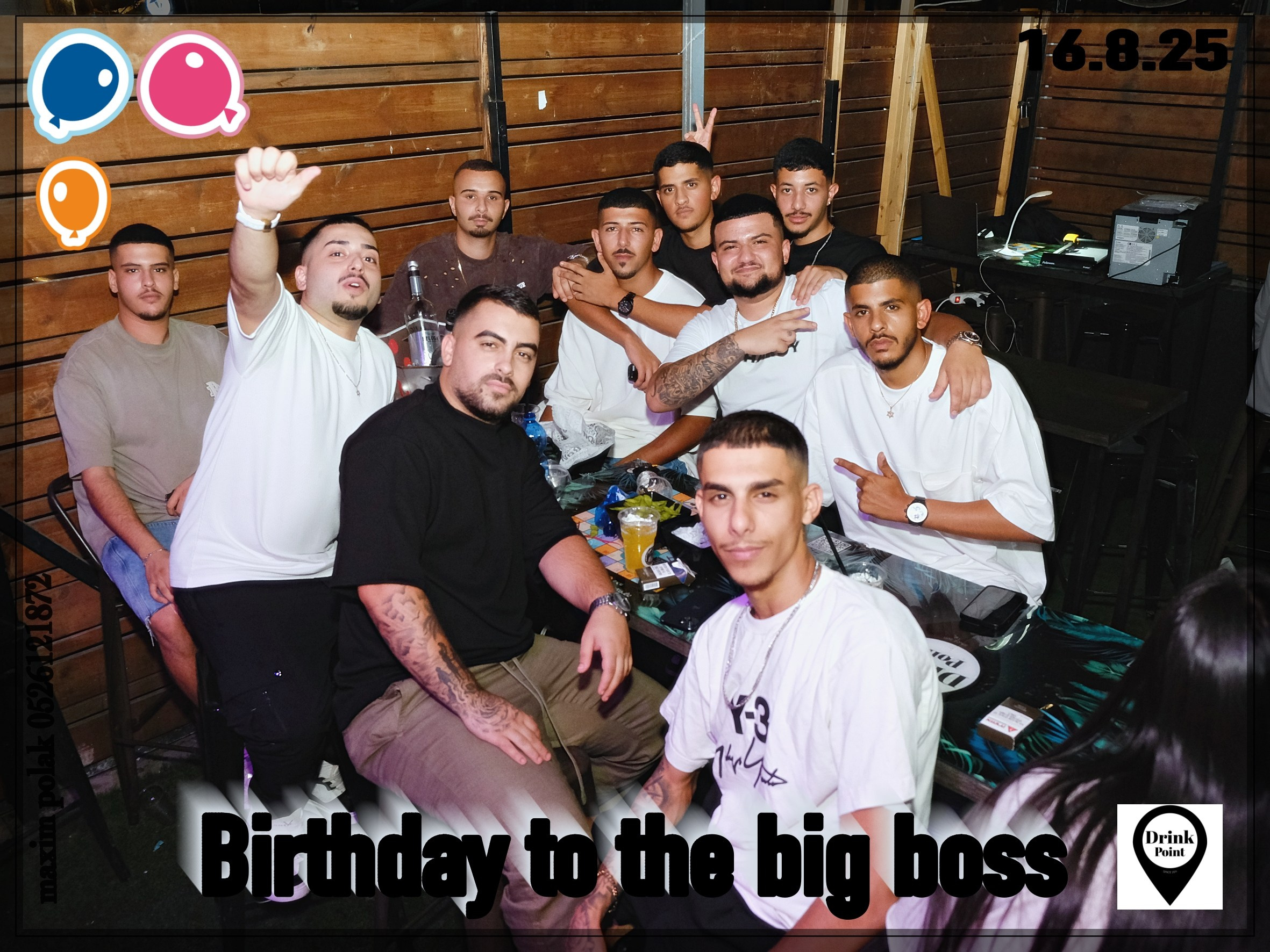 DRINK POINT. Middle East Photo Agency — Photography & Event Magnets — סוכנות צילום והדפסת מגנטים לאירועים