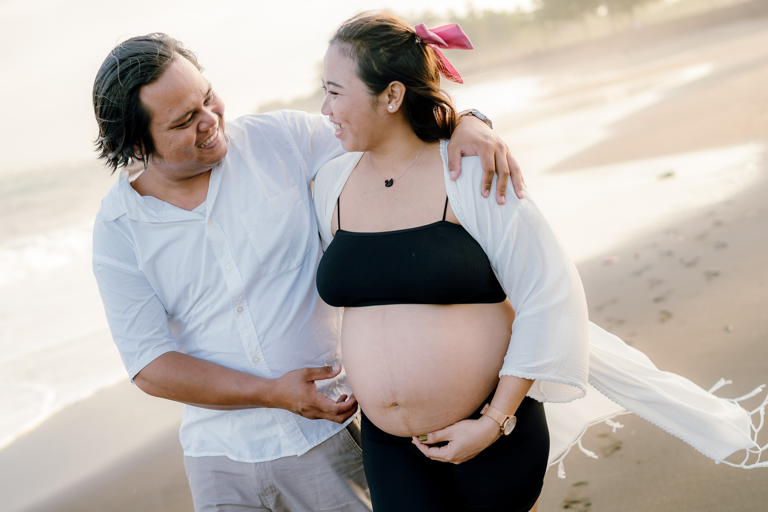 Maternity Photoshoot in Bali. Female Photographer in Bali