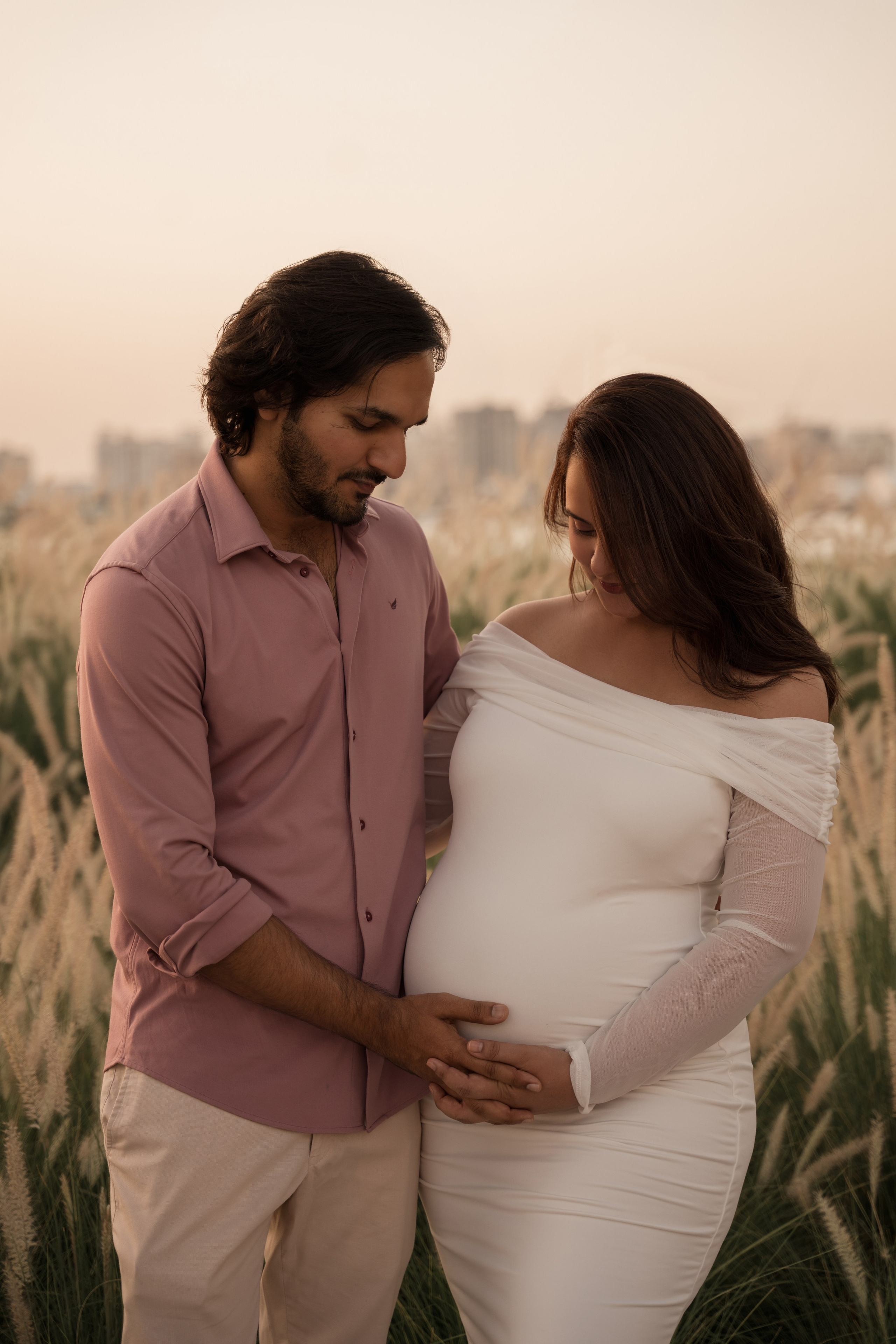 Sunset Symphony of Love. Angela Iakovleva — Family Photographer in Dubai