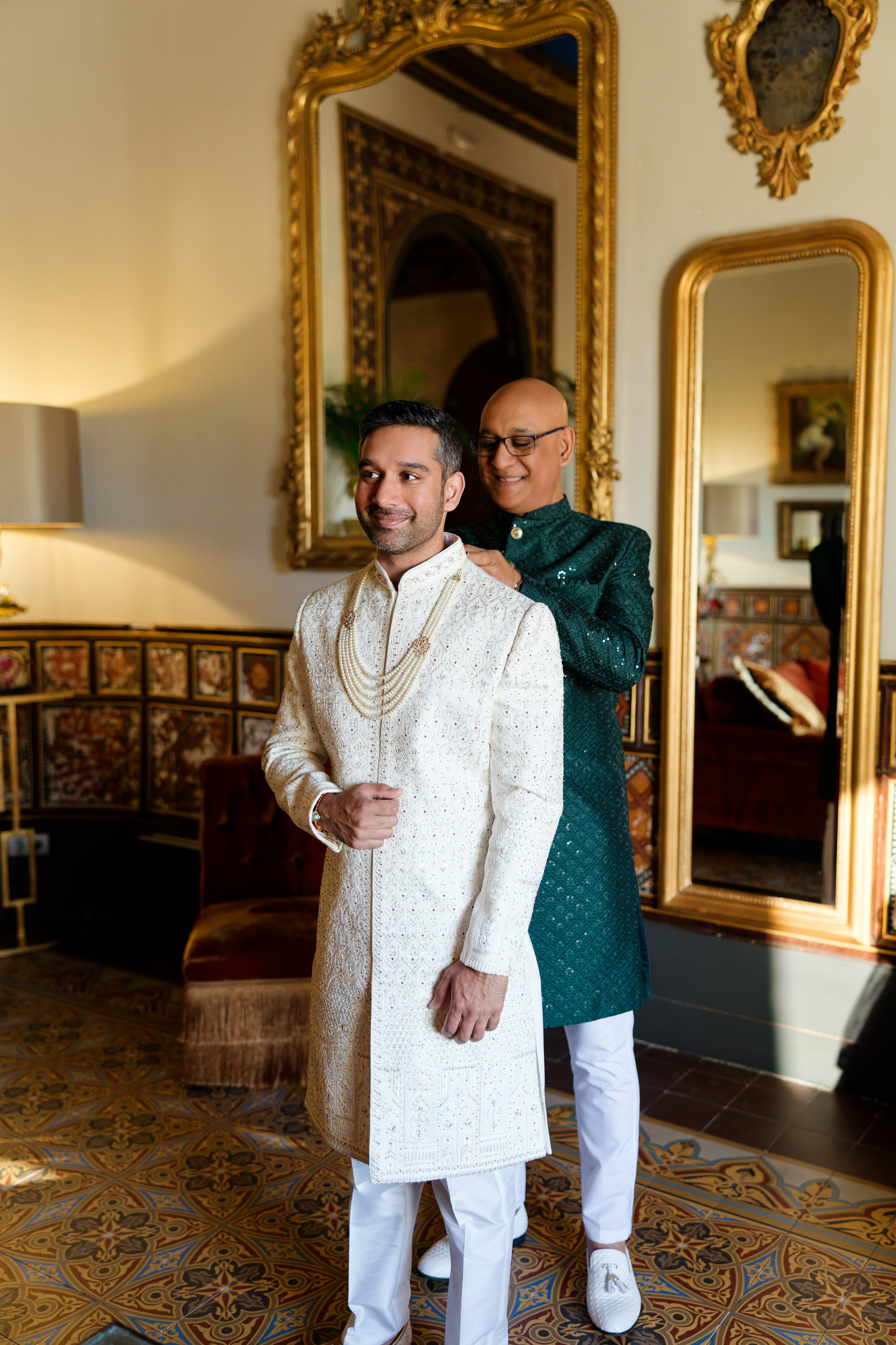 Indian wedding at Gran Villa Rosa, Barcelona