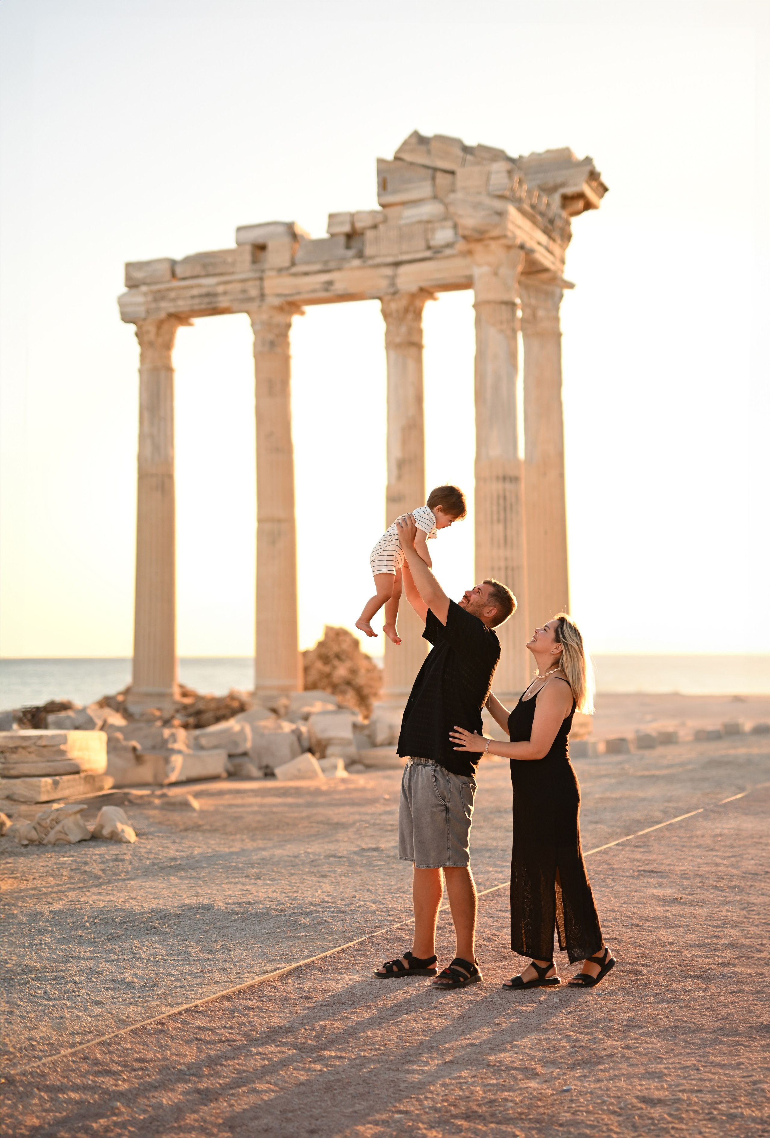 Семейные съемки в античном Сиде. Photographer in Alanya, Side, Manavgat. Türkiye