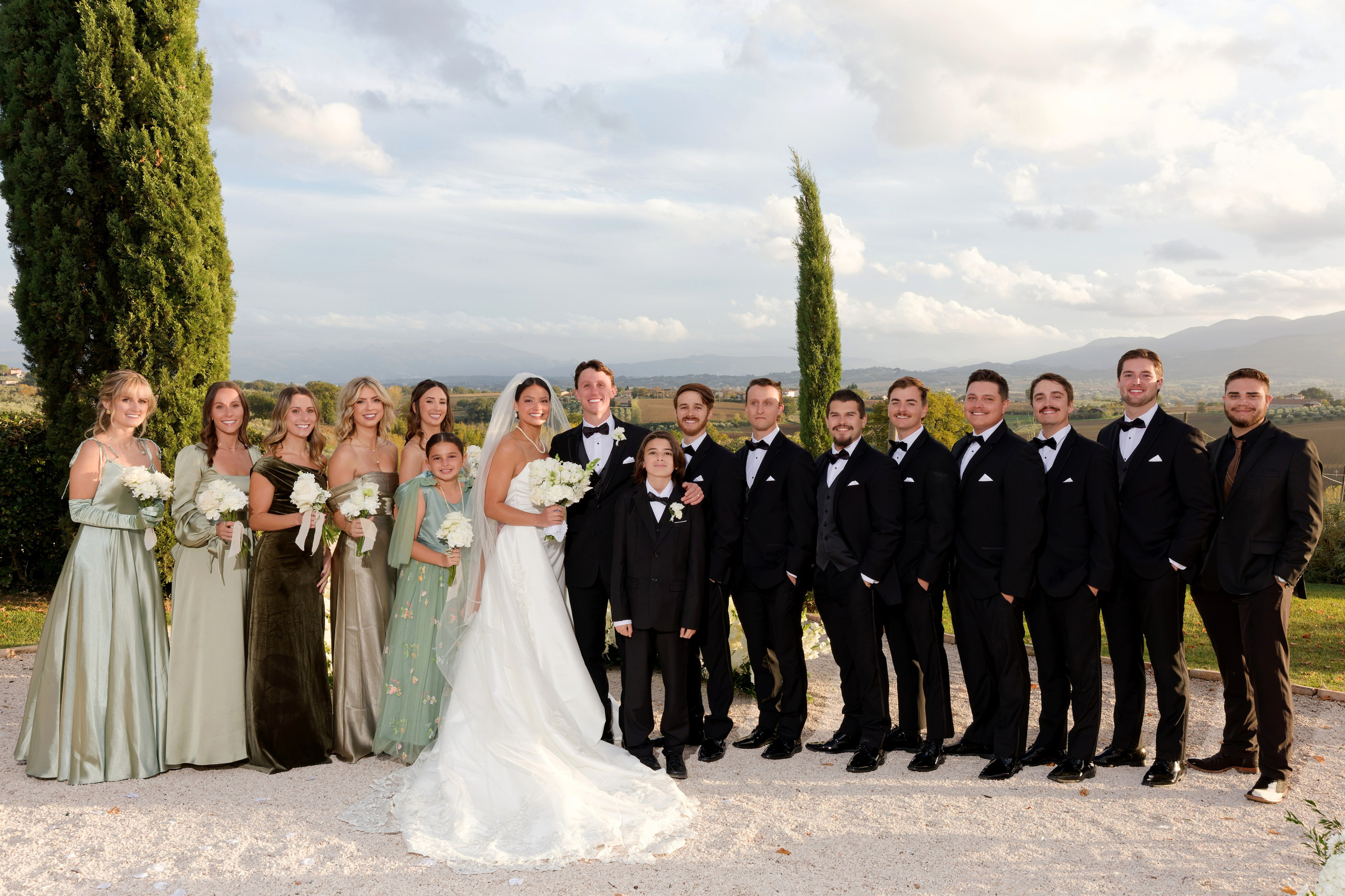 Wedding at Fonte Sala, Umbria