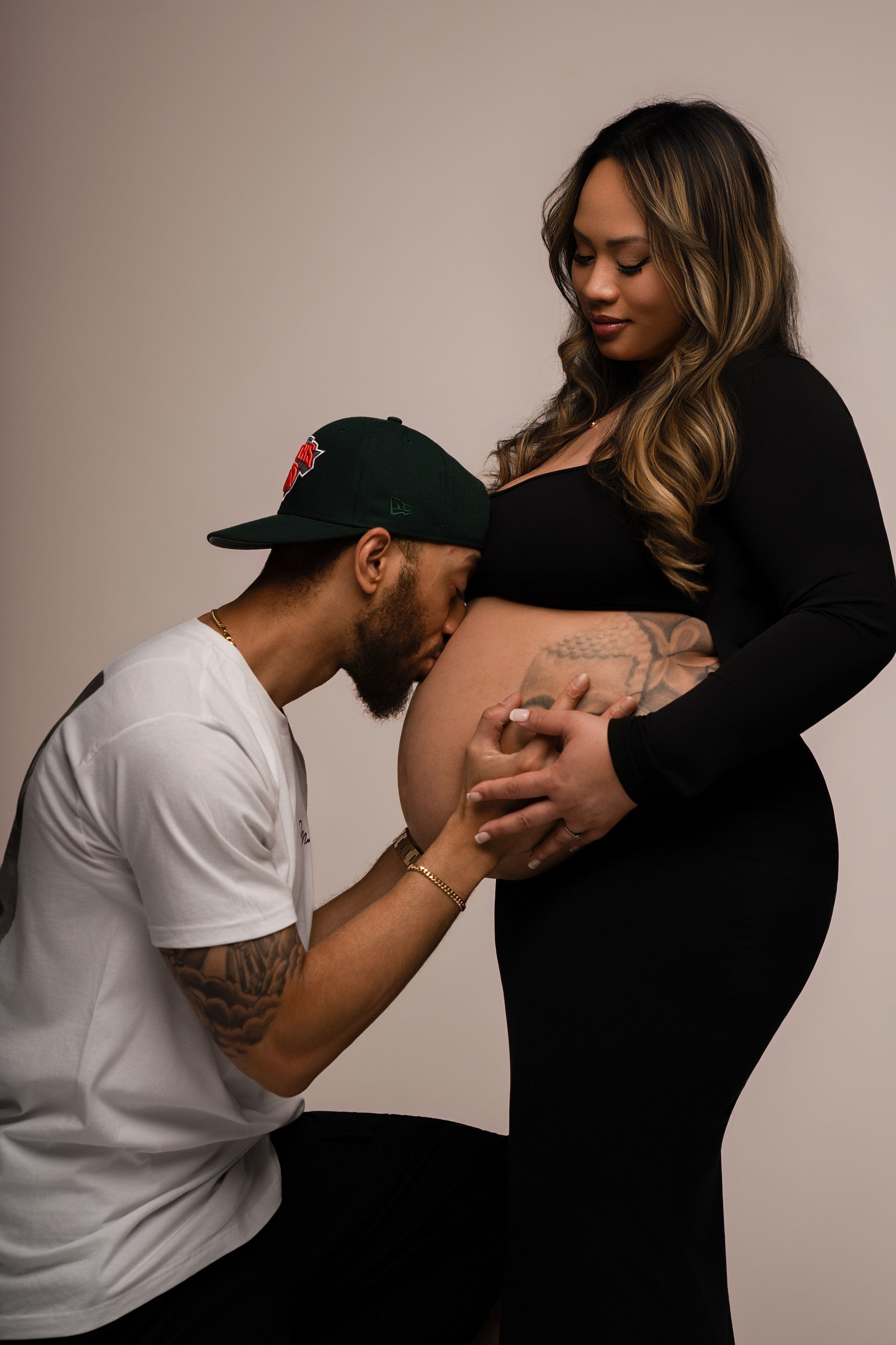 Editorial Maternity Photography at Home · Hartford & CT Shoreline · Deschain Photography