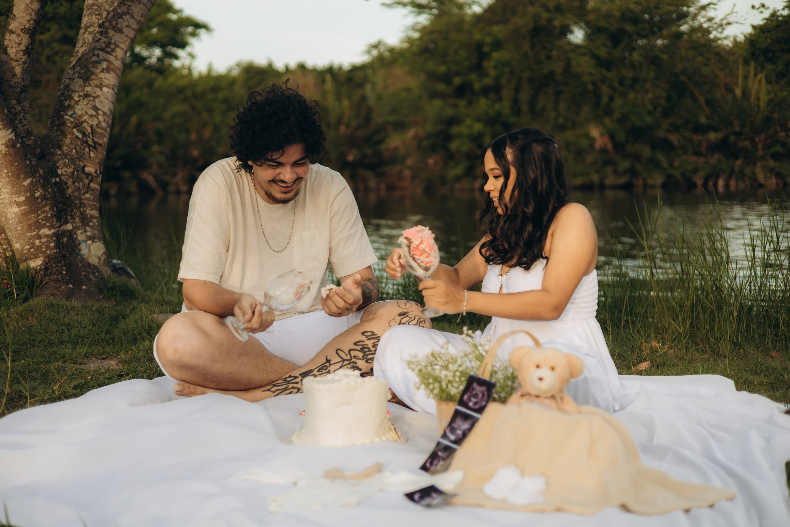 Kezia — Chá Revelação. Fotógrafo Richard Silvestre — Casamentos na Bahia