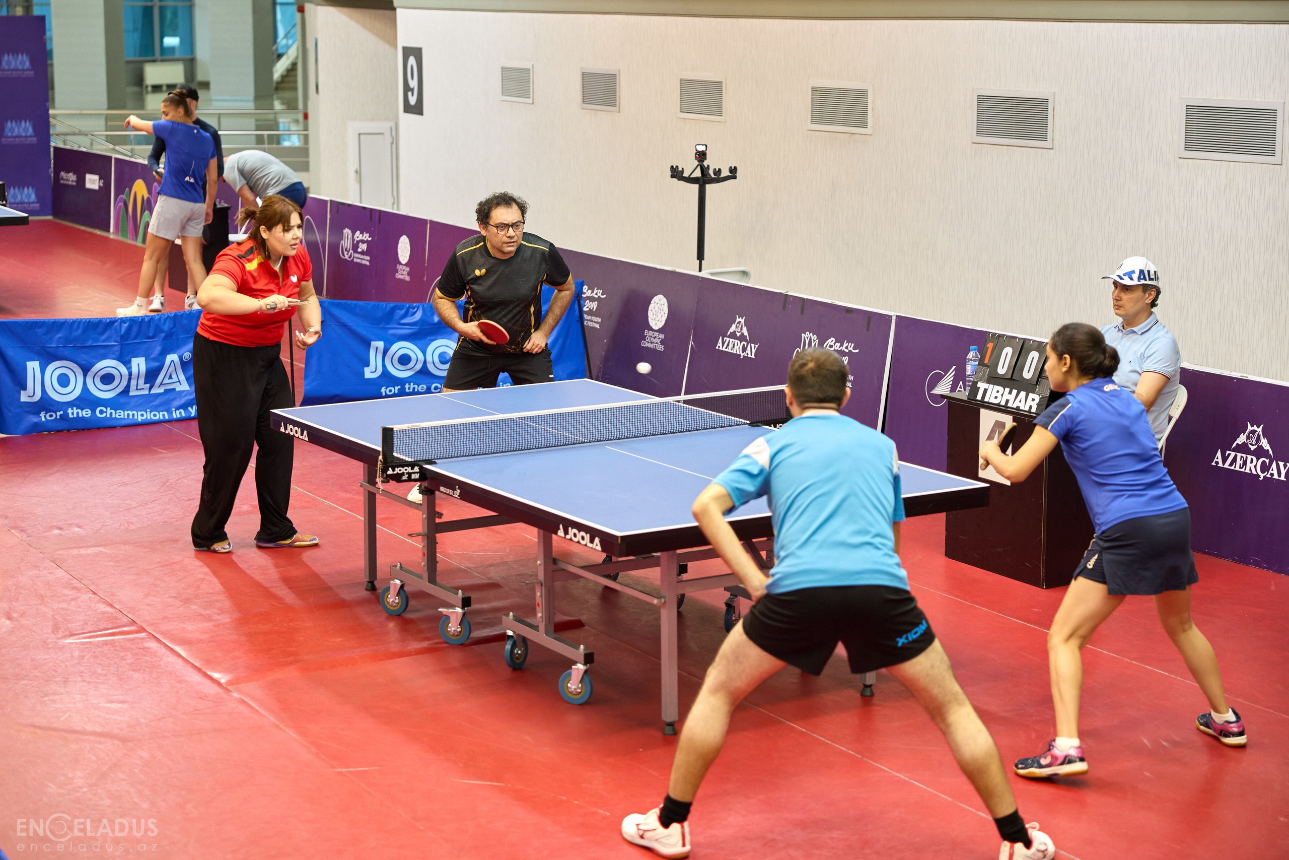 Table Tennis. Mix Tournament. Фотограф в Баку Kamran Enceladus