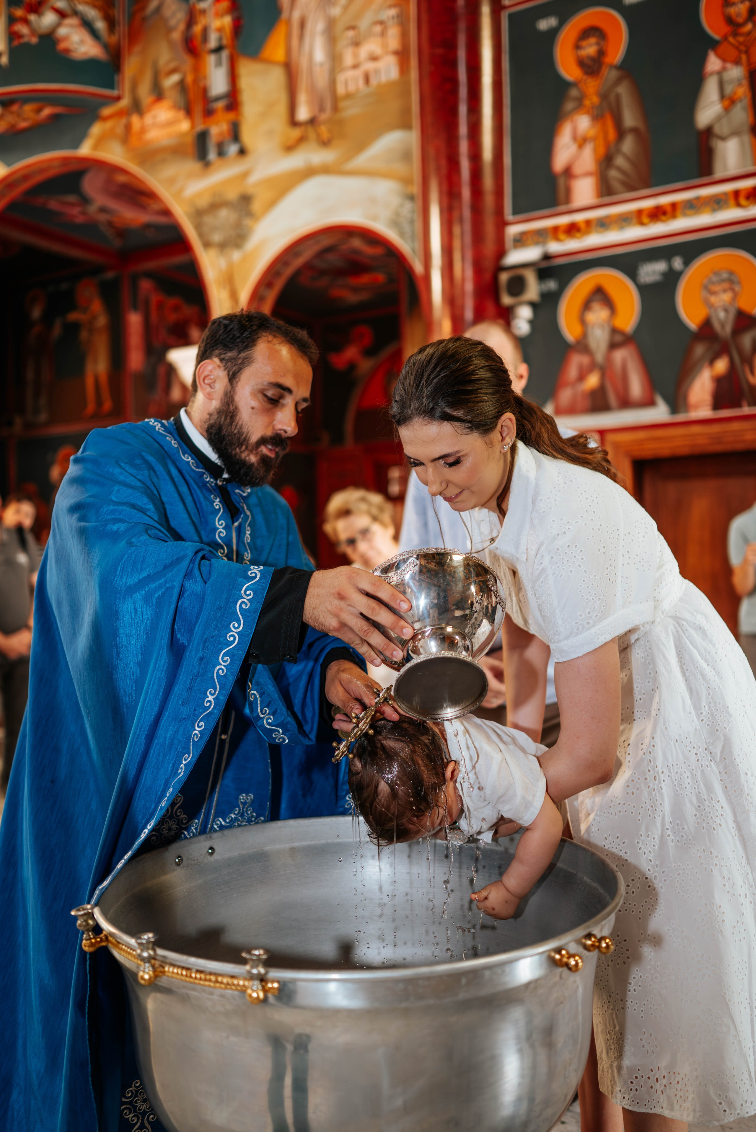 Mihajlo - krštenje. Dečiji i porodični fotograf