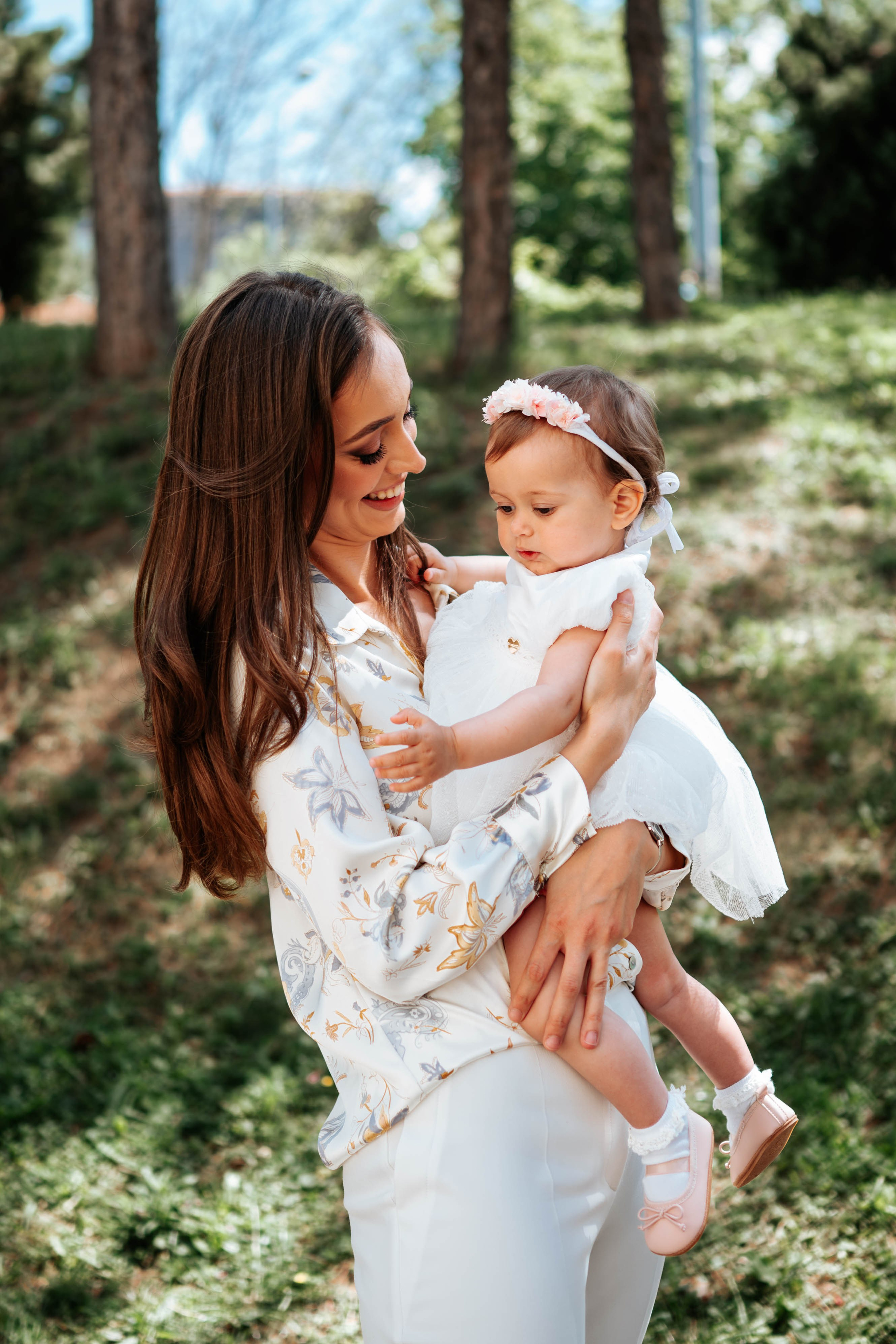 Irina - krštenje. Dečiji i porodični fotograf