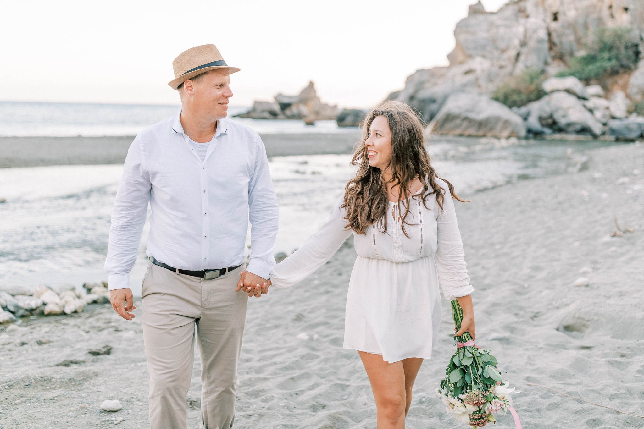 After Wedding Griechenland Kreta Flitterwochen Fotoshooting