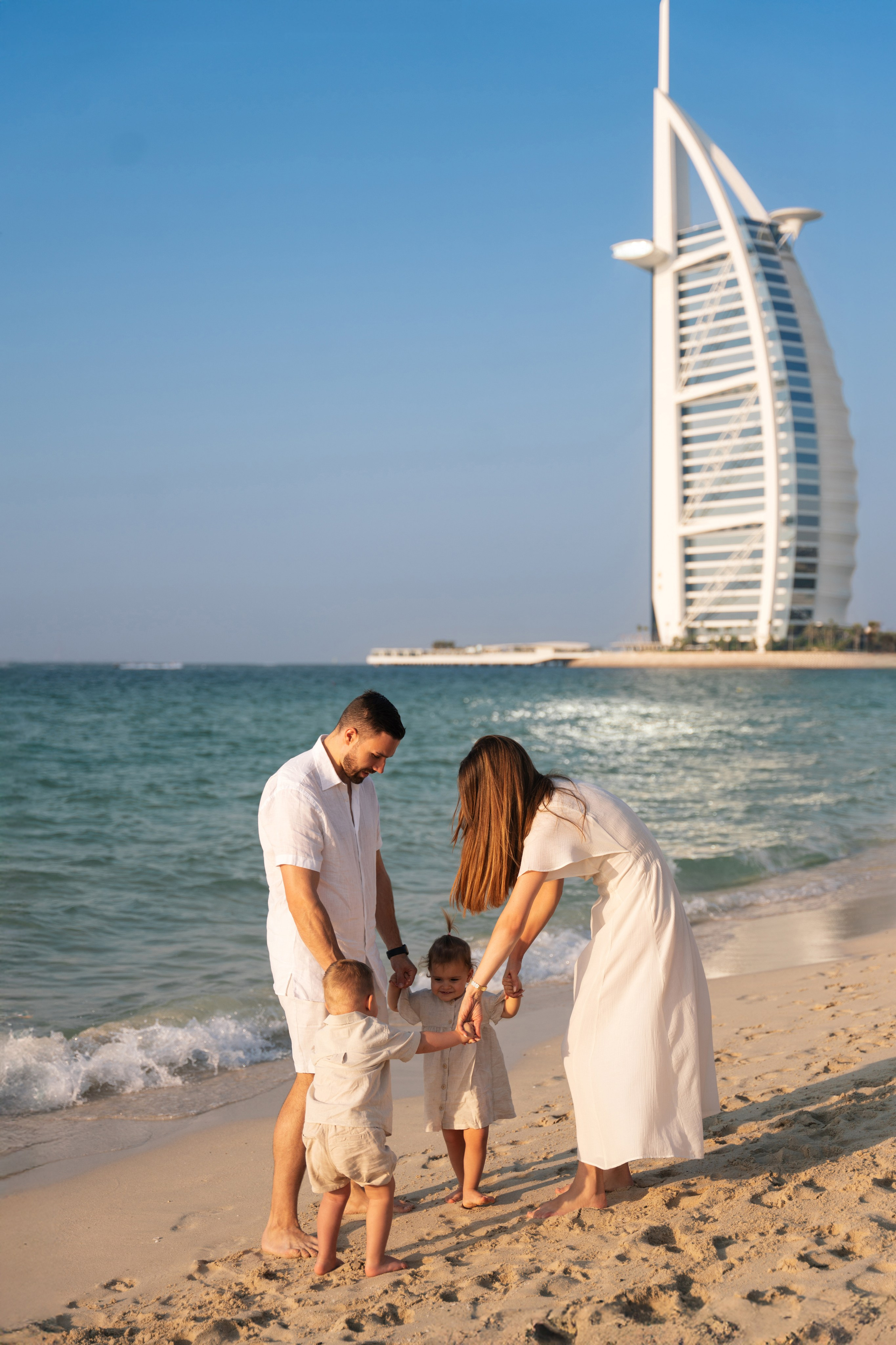 Beach day. Angela Iakovleva — Family Photographer in Dubai