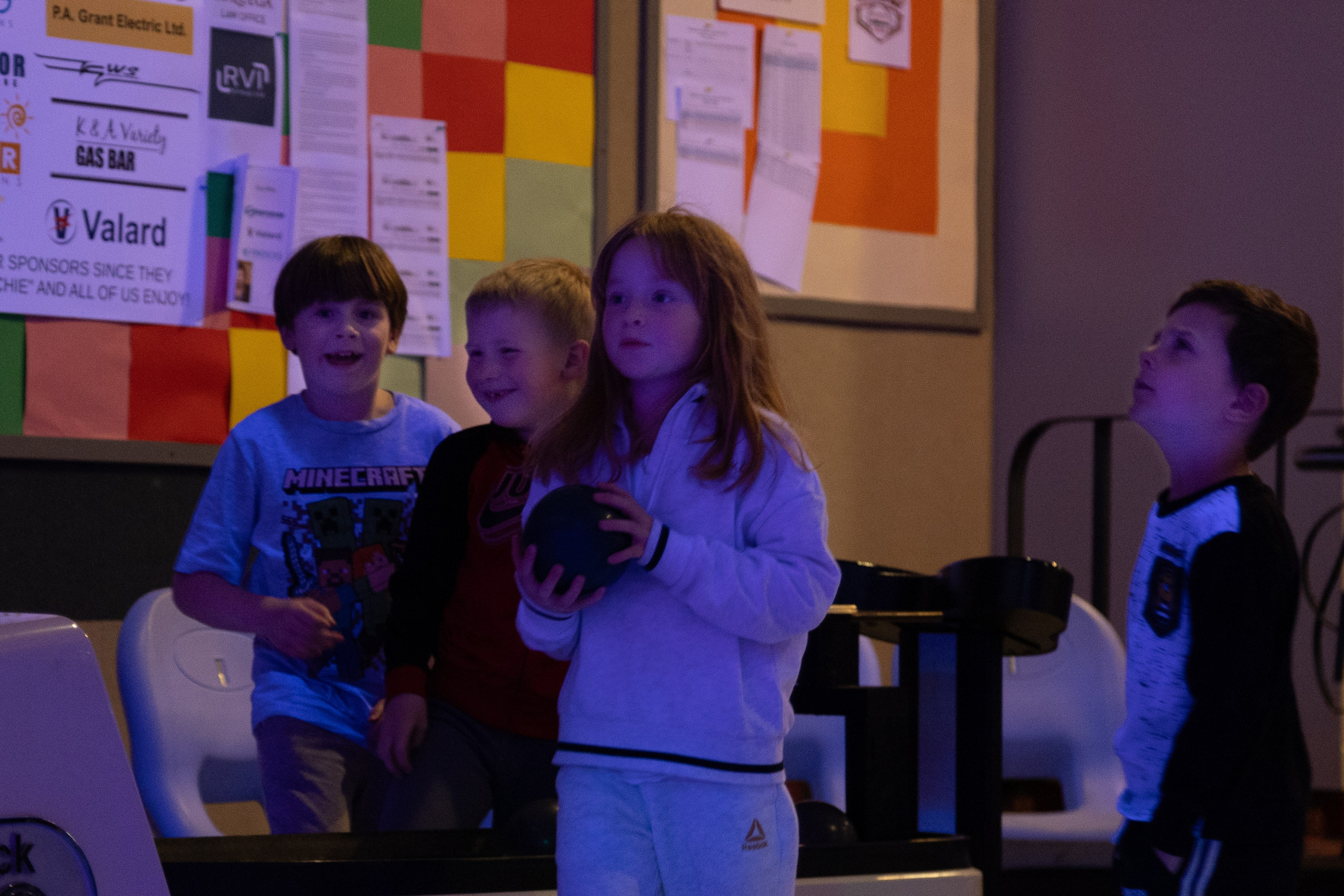 Alex LaCasse’s 8th Birthday at Mario’s Bowl 2025. Toronto Portrait Photographer Lena Lac