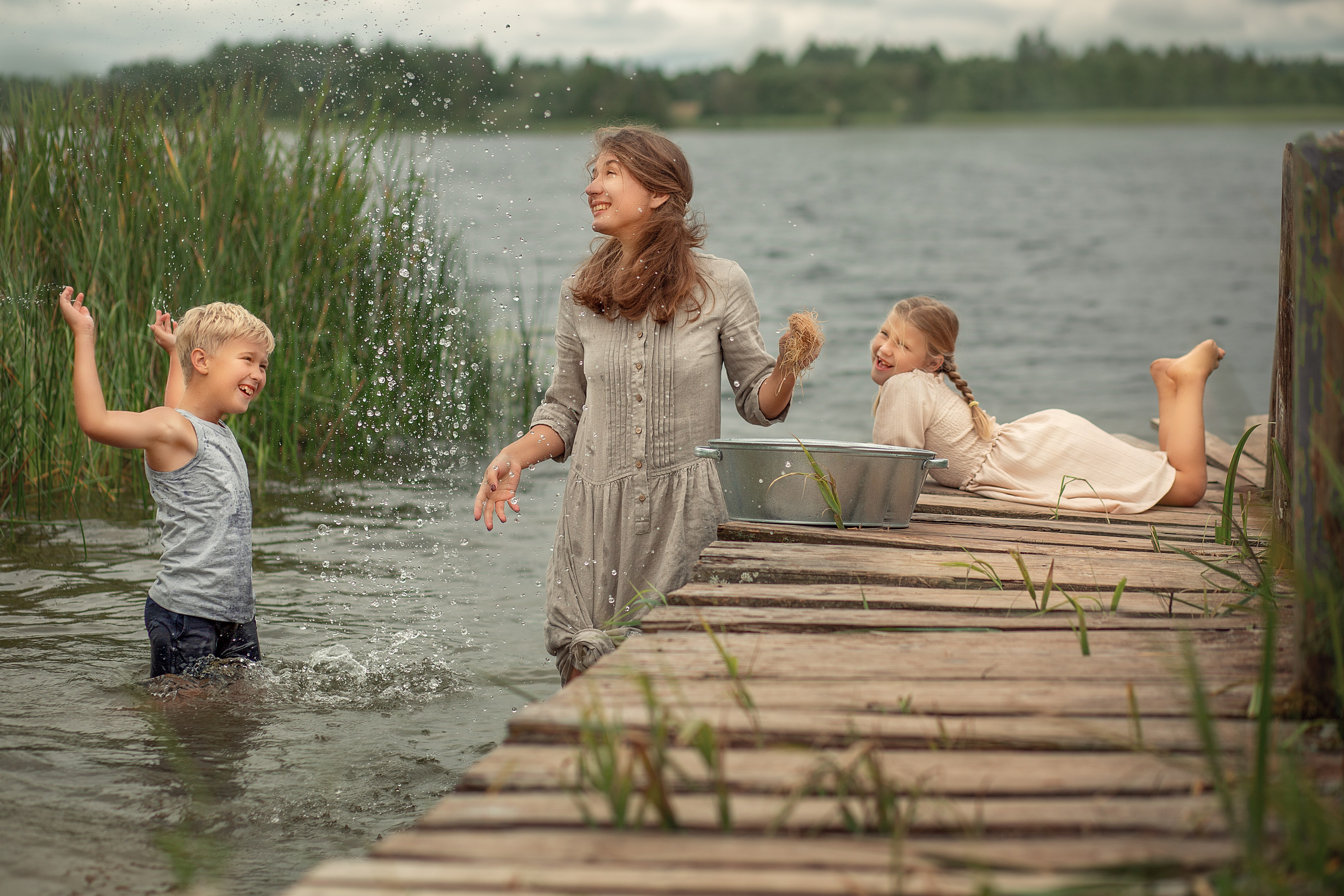 Семья. Семейный и детский фотограф в Варшаве Мила Бобровская