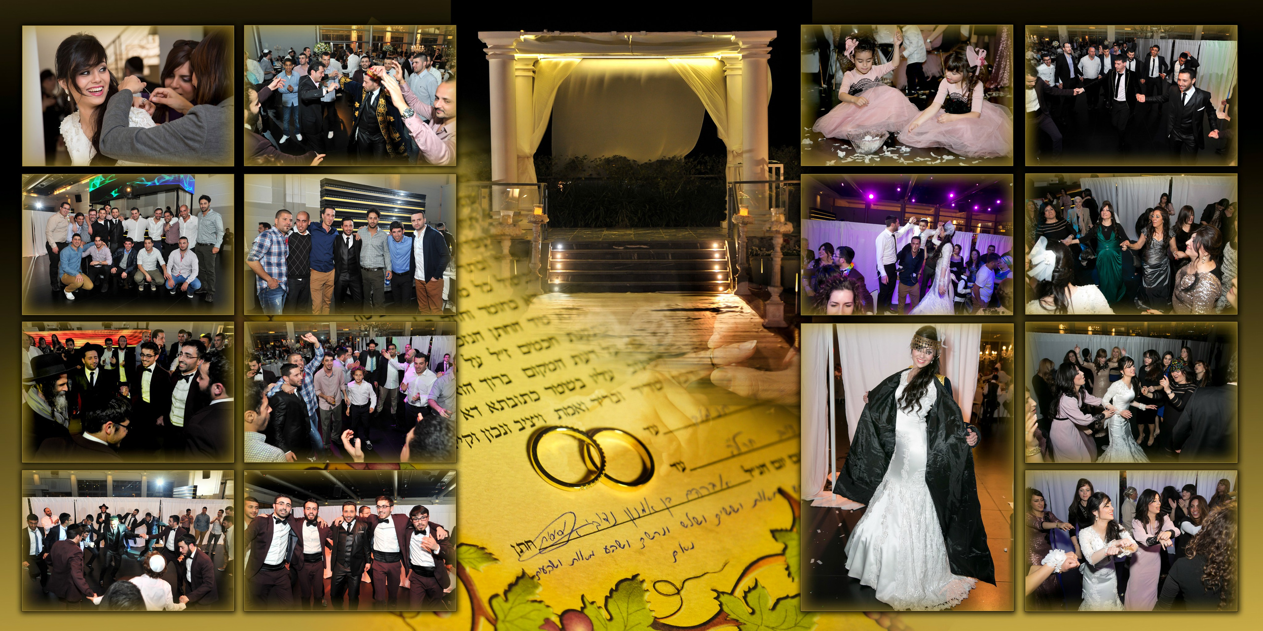 Hedva & Avi. Wedding and events photographers Studio Shalom