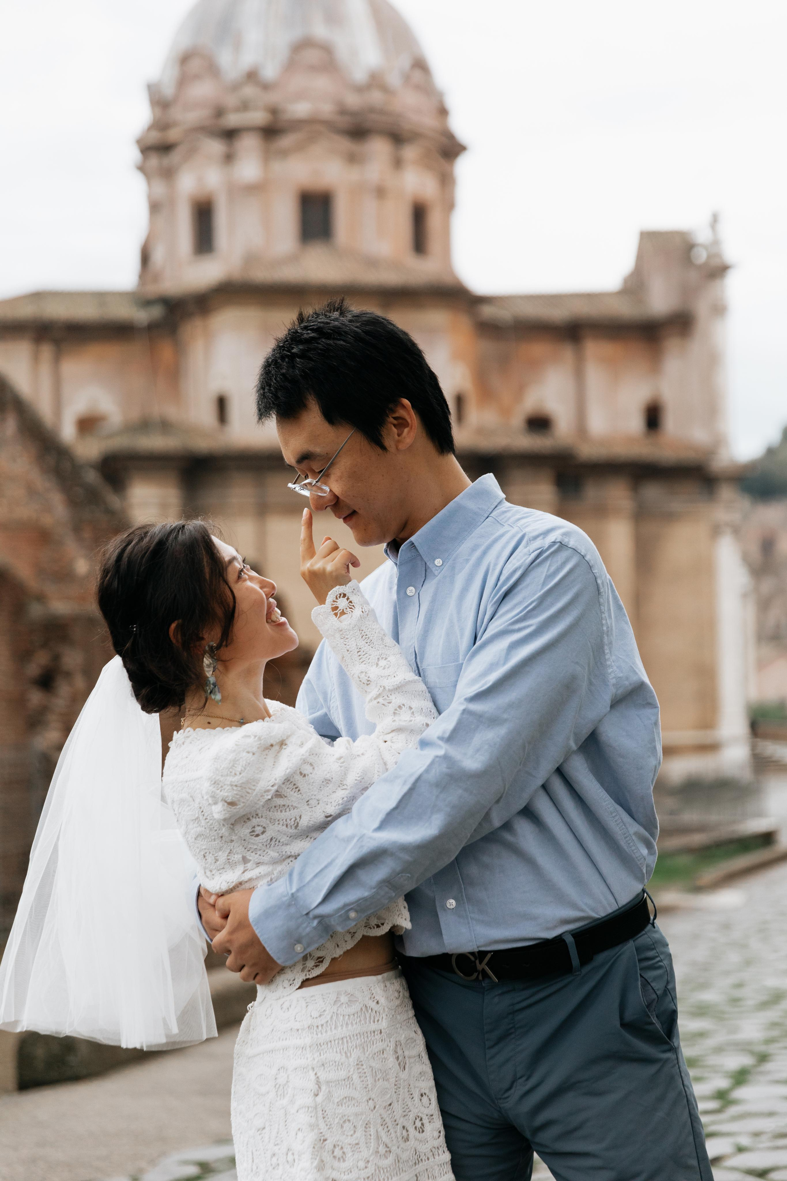 Couples. Photographer in Rome