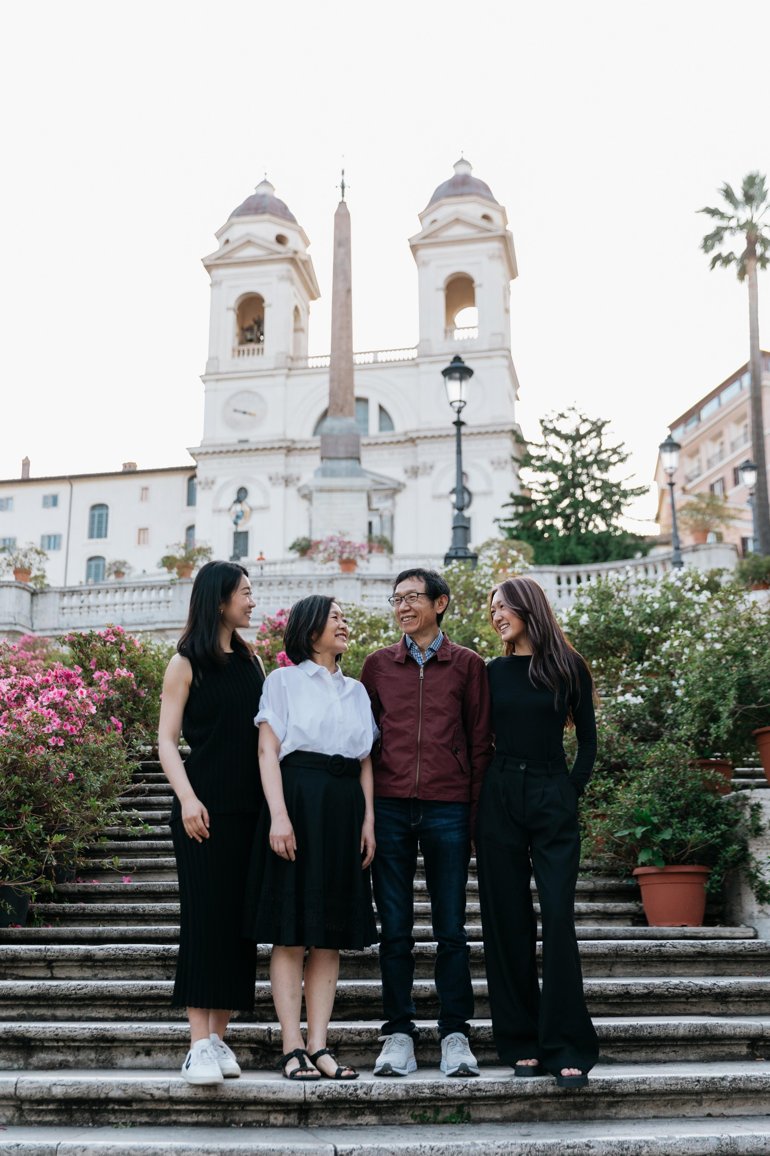 Family. Photographer in Rome