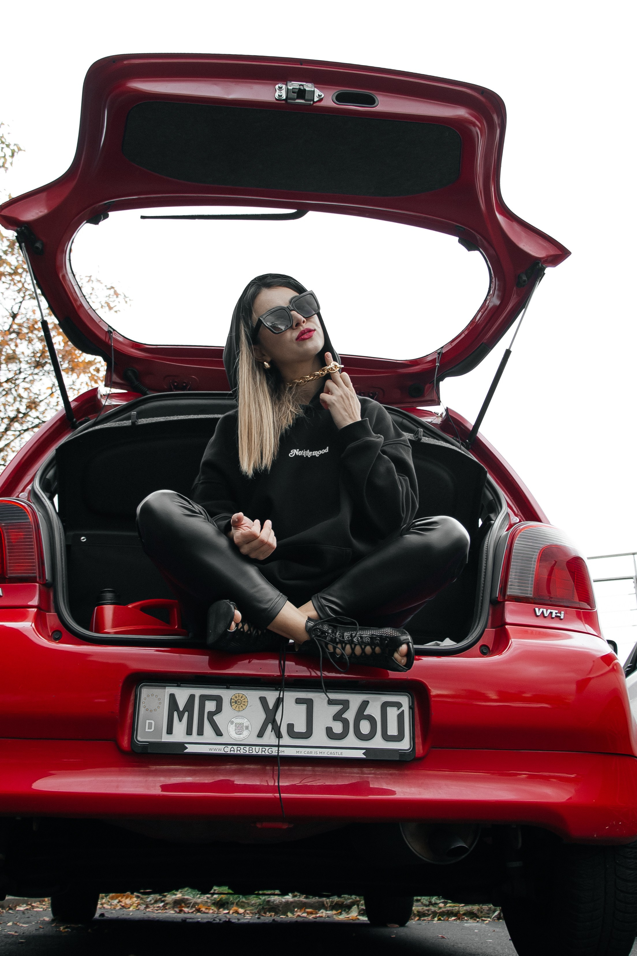 Red girl. PHOTOgrapher Germany MARBURG