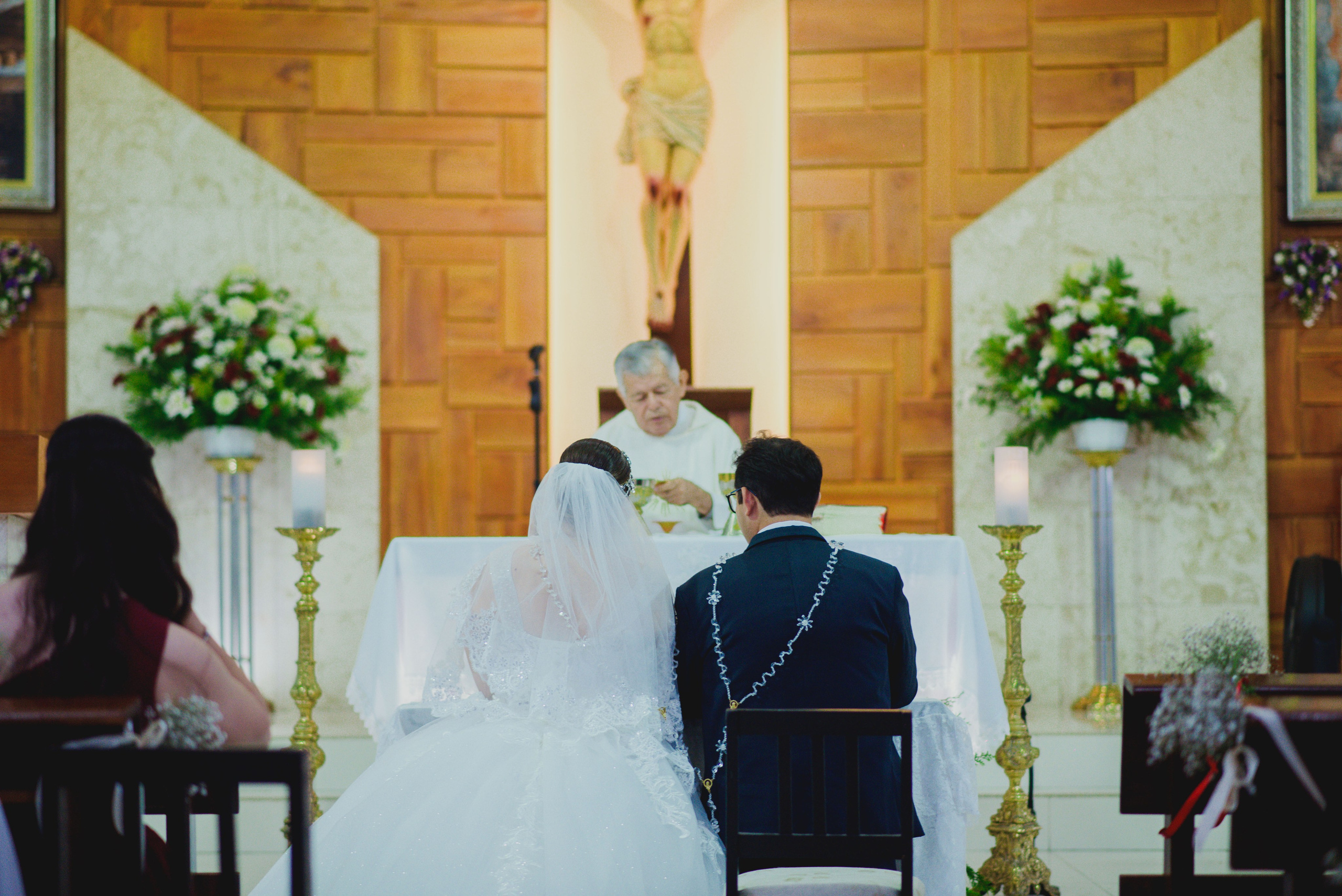 Servicio de boda religiosa. Fotógrafo "dD" Didier Dzul