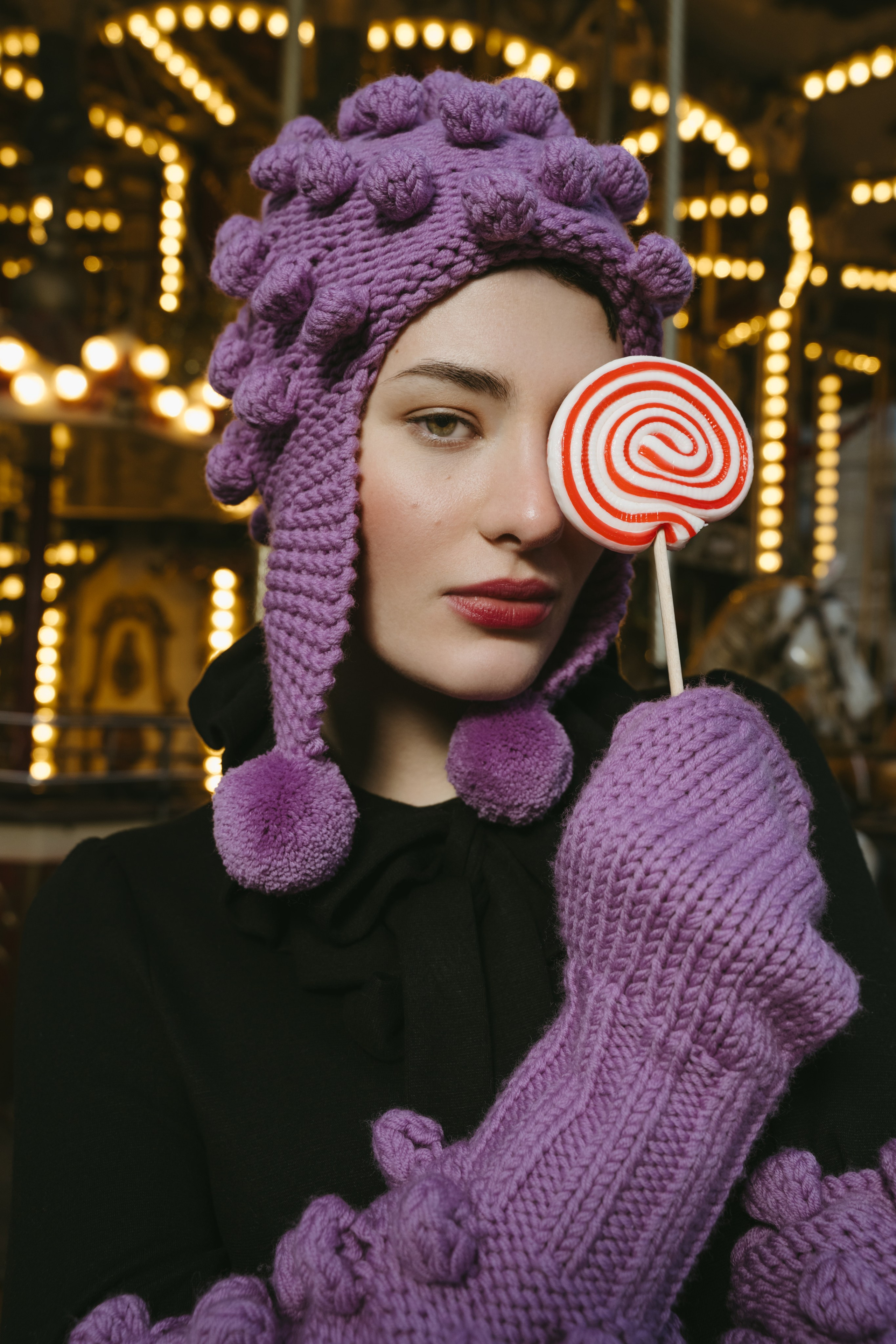 Prune Goldschmidt Campaign AW 24/25. Алина Ефимова — ретушёр (beaty, fashion, product)