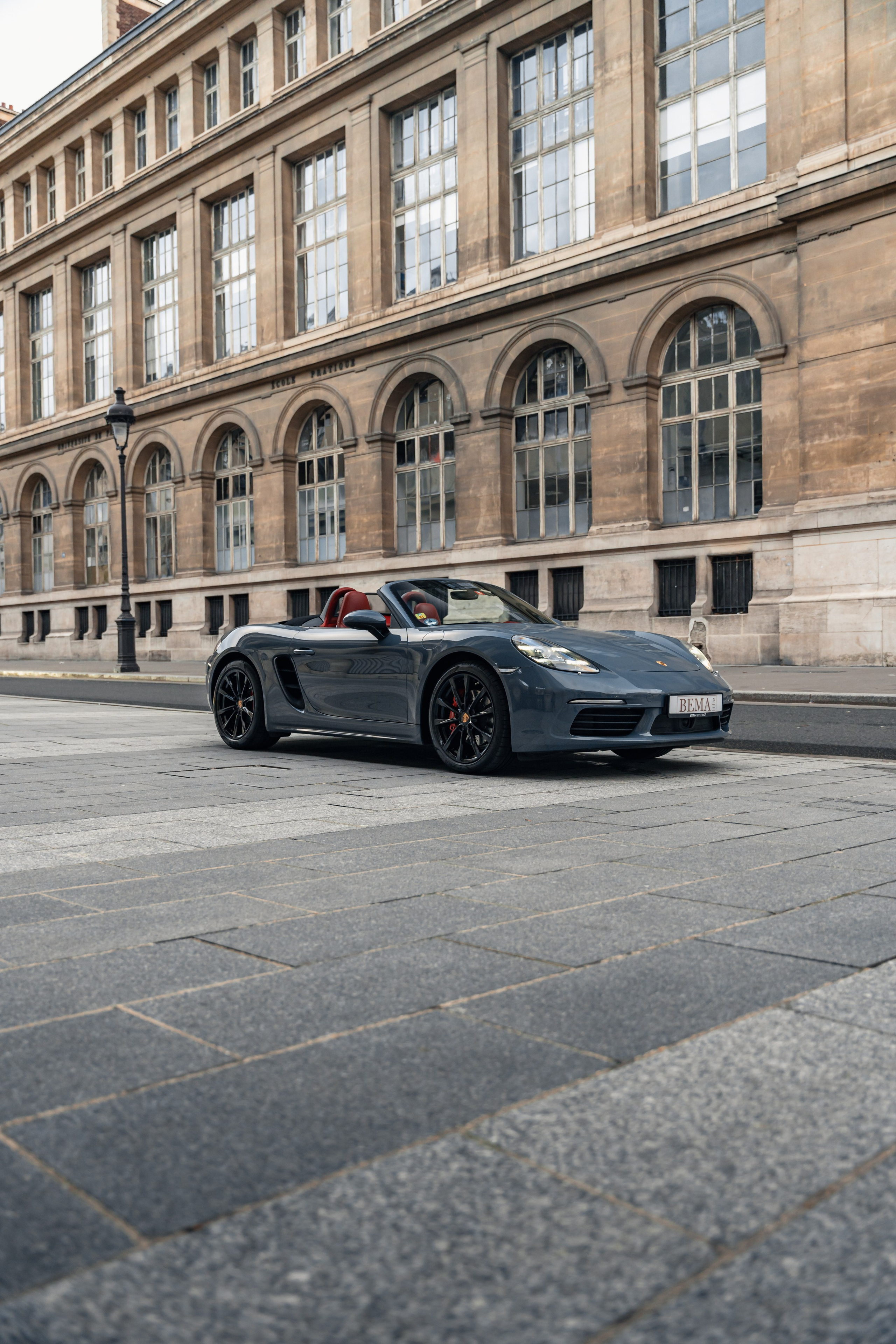 Porsche 718 Boxster. Photographe de voitures à Paris — Vitalii Motruk