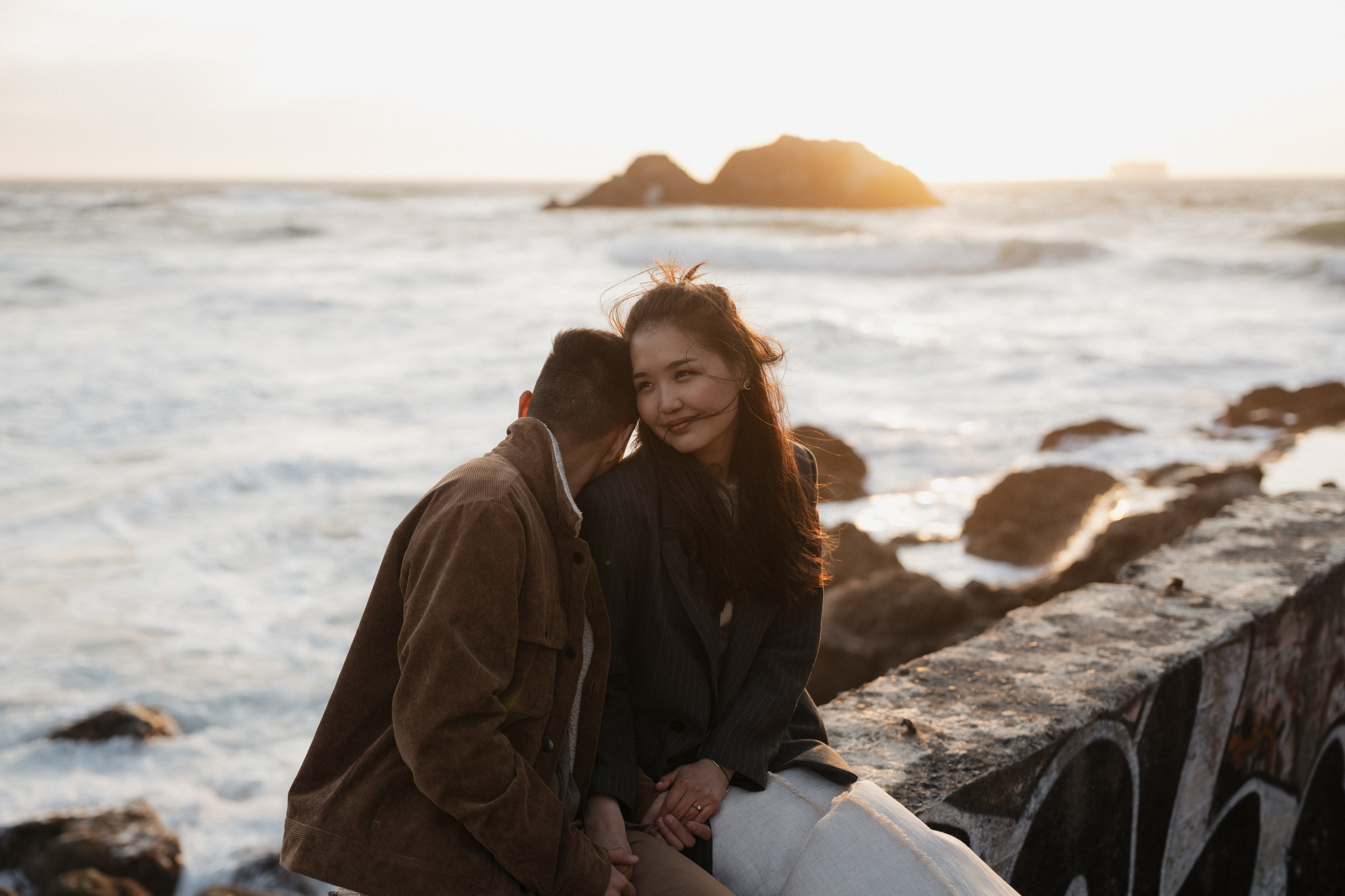 Golden Hour Magic at Sutro Baths. Soulo Photography | San Francisco Bay Area Based Photographer