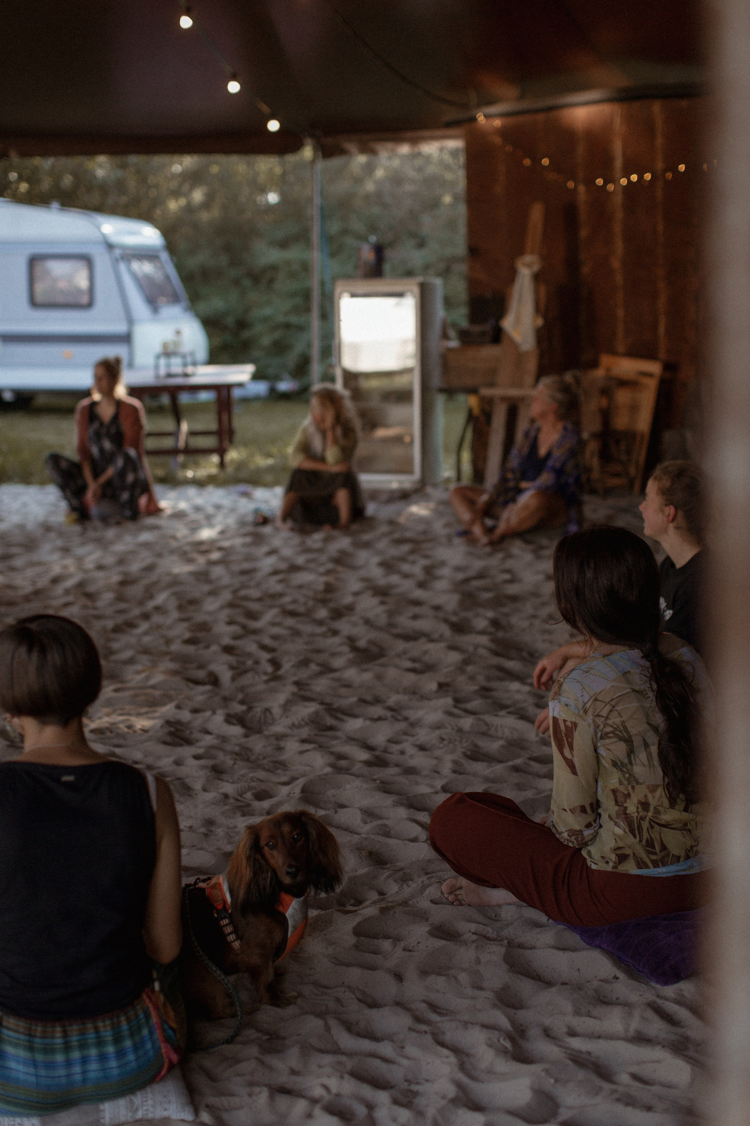 Yoga retreat. True self