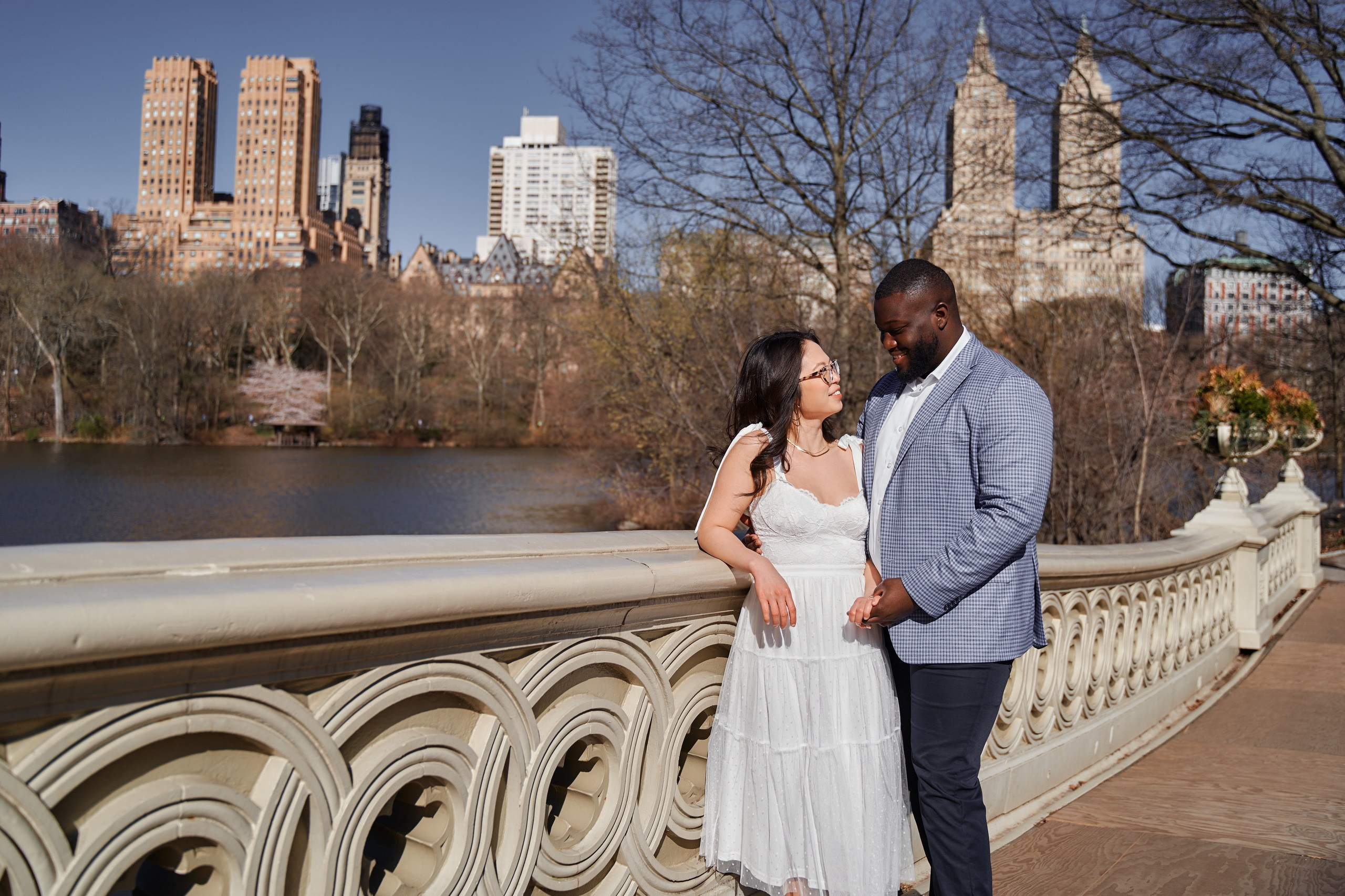 Engagement photo shoot NYC. Professional Wedding and event photographer USA New York