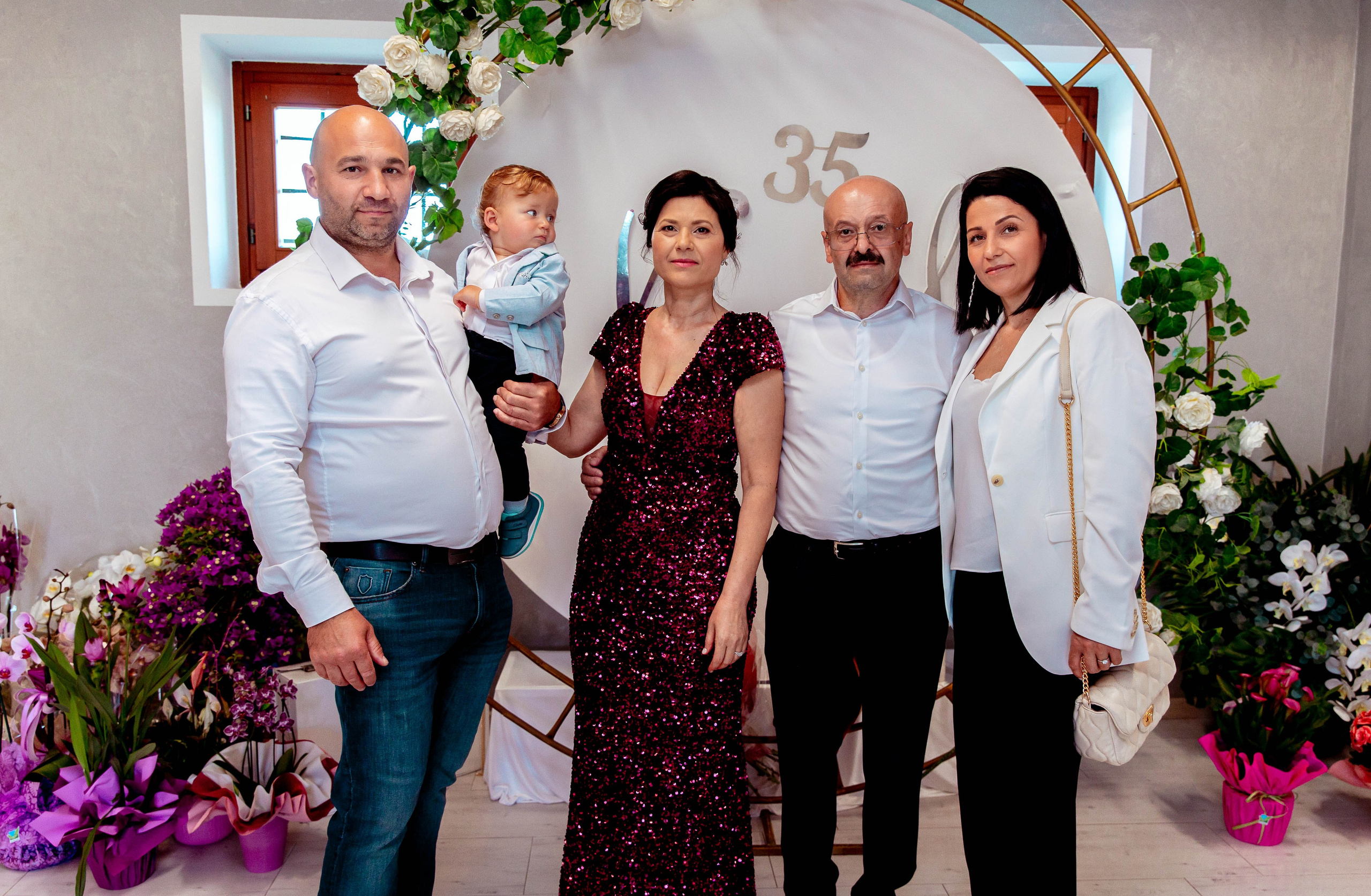 Valentina e Sergio 35 anni di matrimonio. Luci e Capricci Photography